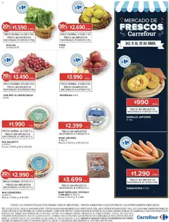 Vista previa Carrefour ofertas válido desde el 15.04.2026 | Página: 15 | Productos: Caso, Pera, Manzana, Uva