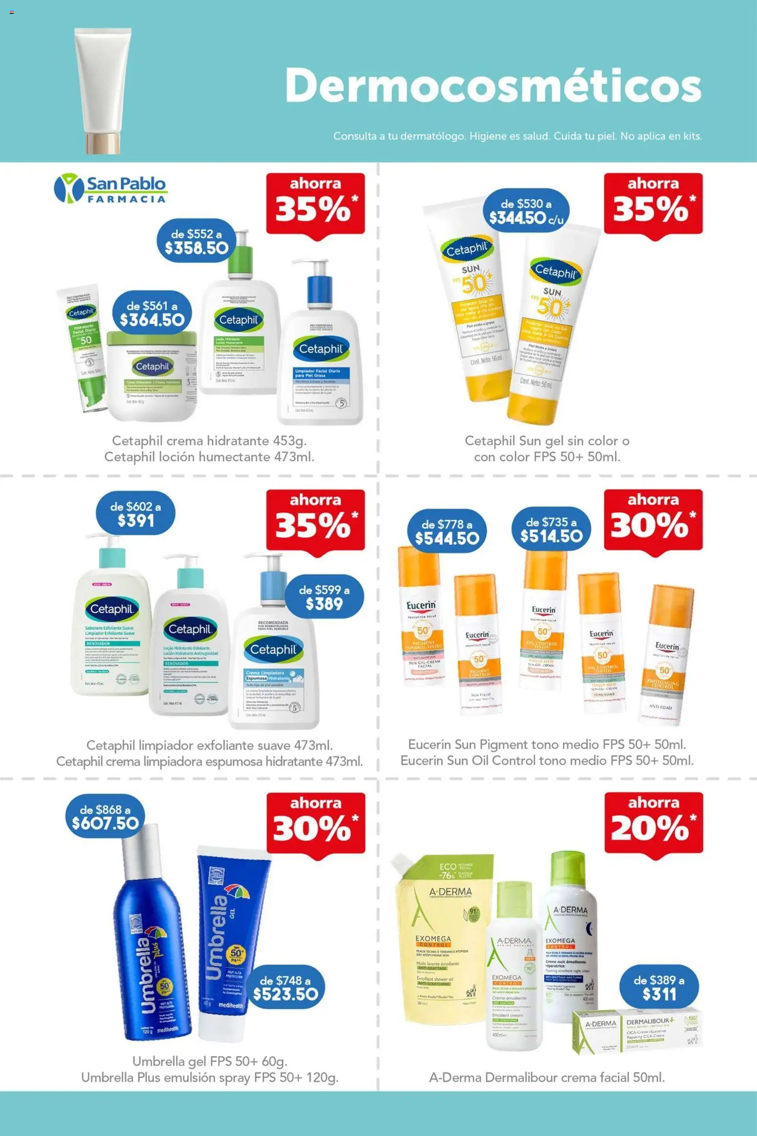 Nuevas ofertas de Farmacia San Pablo válidas en toda la República Mexicana desde el 01.03.2026. ¡Encuentra las mejores ofertas en Farmacia San Pablo catálogo! | Página: 9