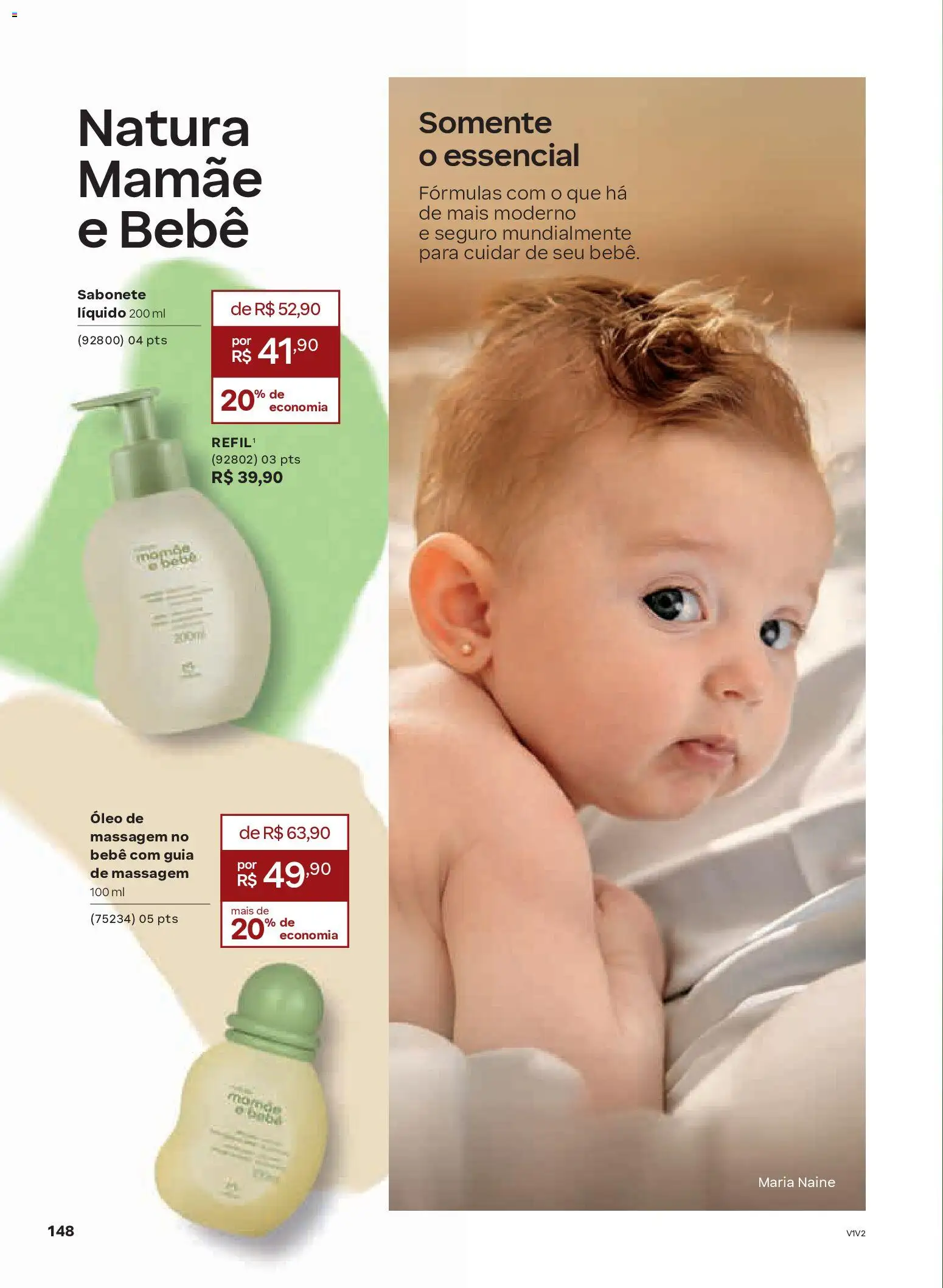 Natura Folheto - válido de 04.02.2026 | Página: 148 | Produtos: Óleo, Sabonete, Sabonete líquido