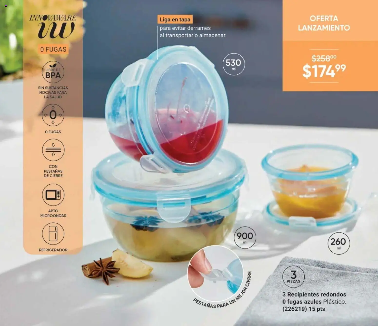 Nuevas ofertas de AVON válidas en toda la República Mexicana desde el 30.01.2026. ¡Encuentra las mejores ofertas en AVON Casa & Estilo 3 2026! | Página: 35 | Productos: Refrigerador, Microondas, Liga