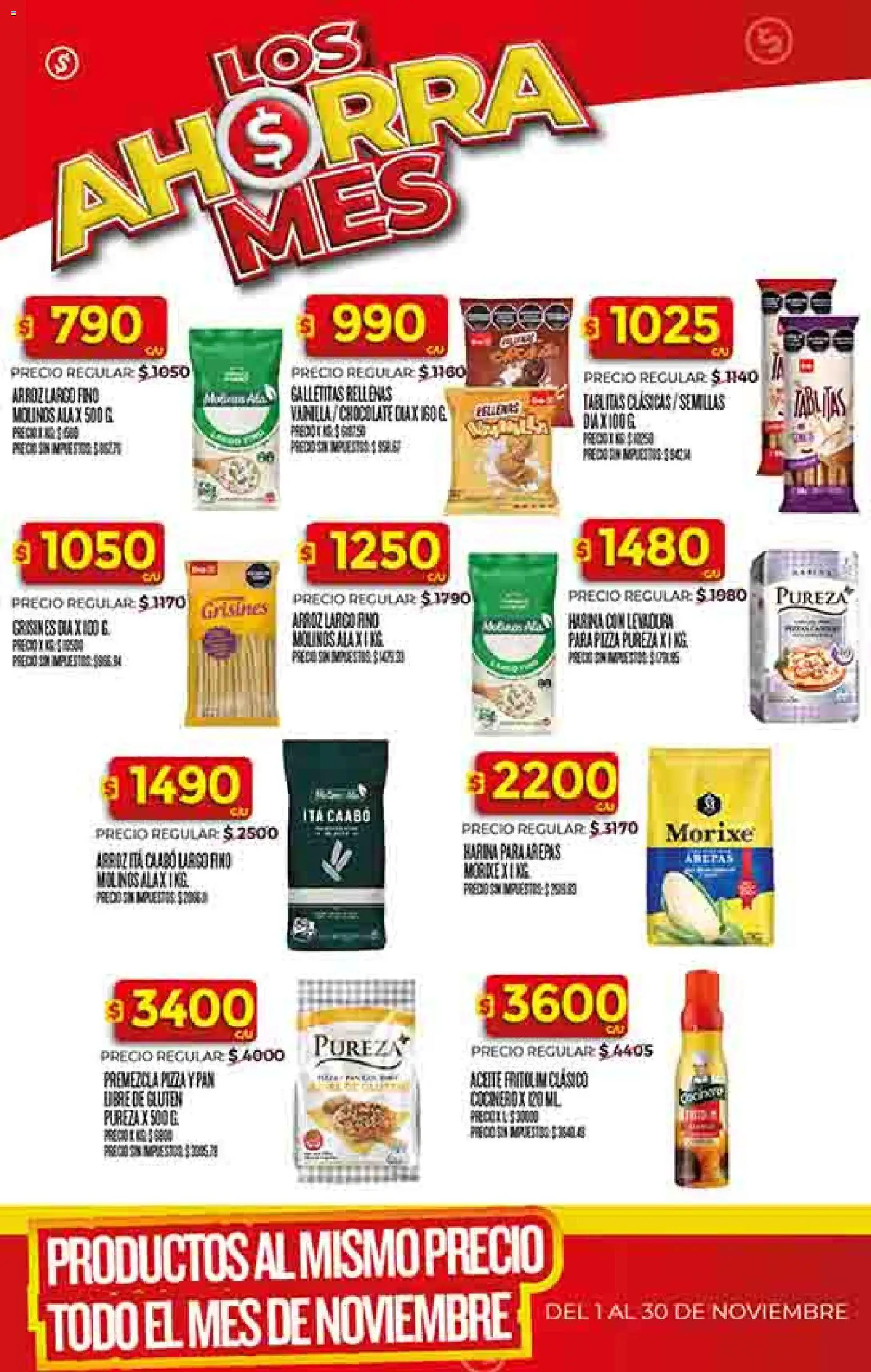 Dia - Ofertas - Salta y Jujuy │ válido desde el 26.11.2025 | Página: 18 | Productos: Harina, Semillas, Pan, Pizza