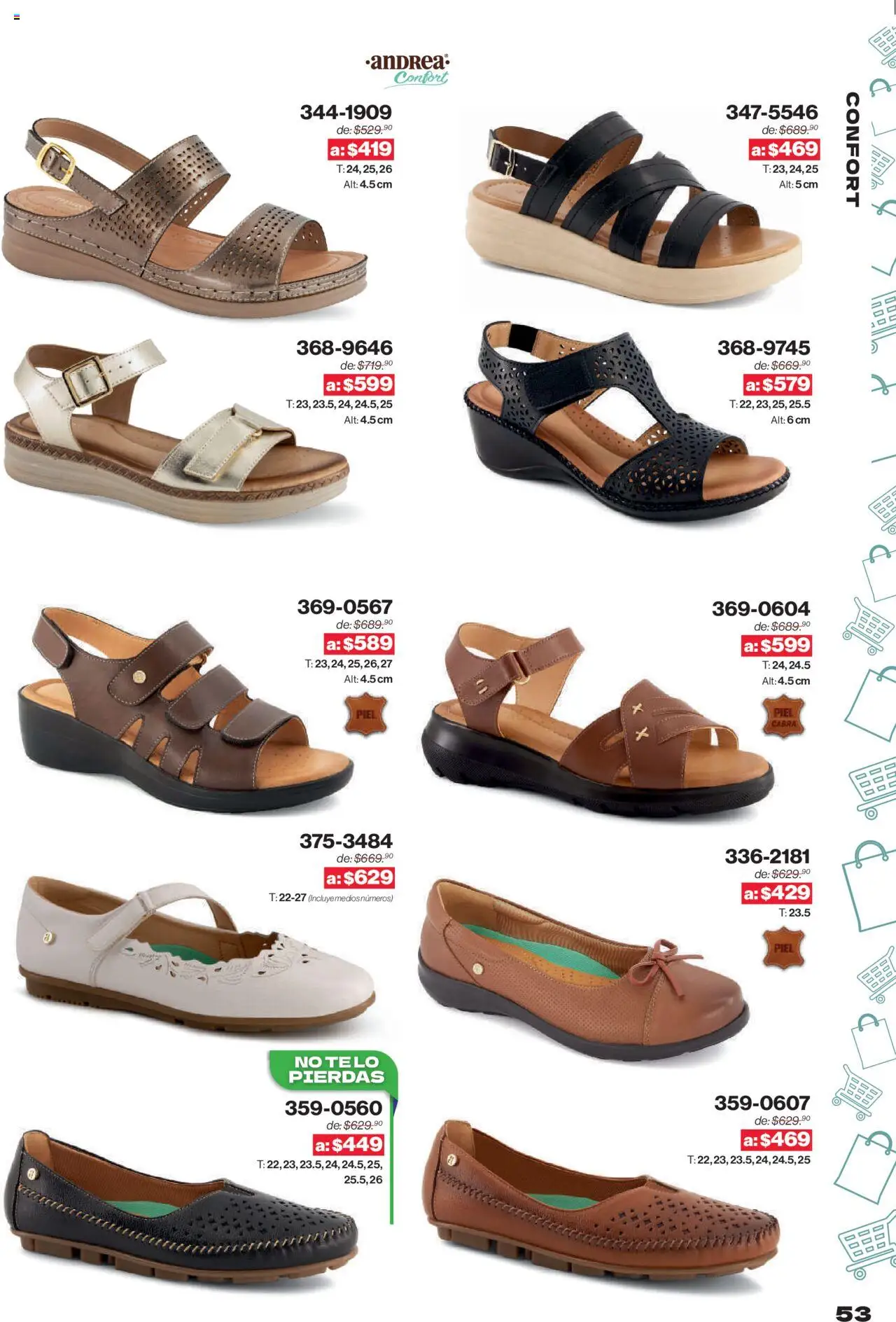 Nuevas ofertas de Andrea válidas en toda la República Mexicana desde el 10.08.2025. ¡Encuentra las mejores ofertas en Andrea - Catálogo Outlet! | Página: 53