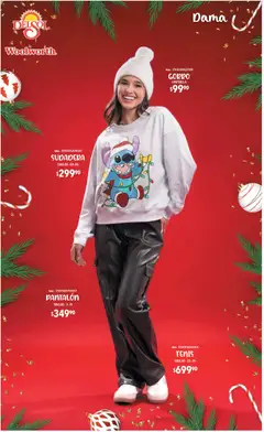 Vista previa de Del Sol y Woolworth catálogo Regalos 2025, nuevo folleto de la tienda, válido en México a partir del 06.11.2025 | Página: 47 | Productos: Tenis, Sudadera