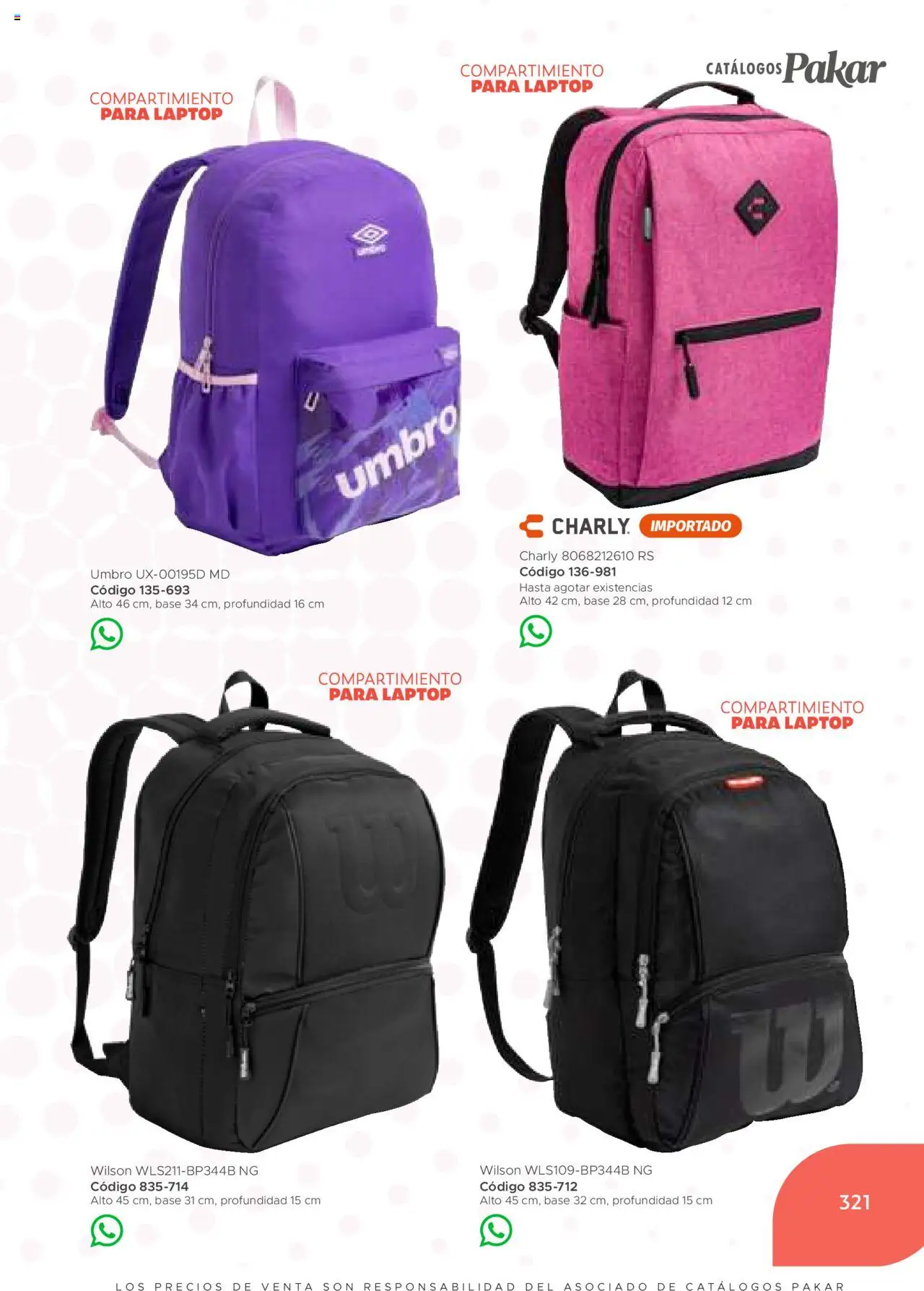 Nuevas ofertas de SC Pakar válidas en toda la República Mexicana desde el 24.07.2025. ¡Encuentra las mejores ofertas en SC Pakar - Catálogo Casual otoño / invierno! | Página: 321