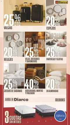 Vista previa Diarco - Especial Día De La Madre válido desde el 13.10.2025 | Página: 3 | Productos: Ojotas, Sabanas