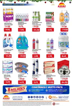 Encarte Assaí Atacadista - RN - Pré-Visualização do folheto da loja Assaí Atacadista, válido de 20.12.2025 | Página: 4 | Produtos: Caixa, Roupas, Papel higiênico, Água sanitária