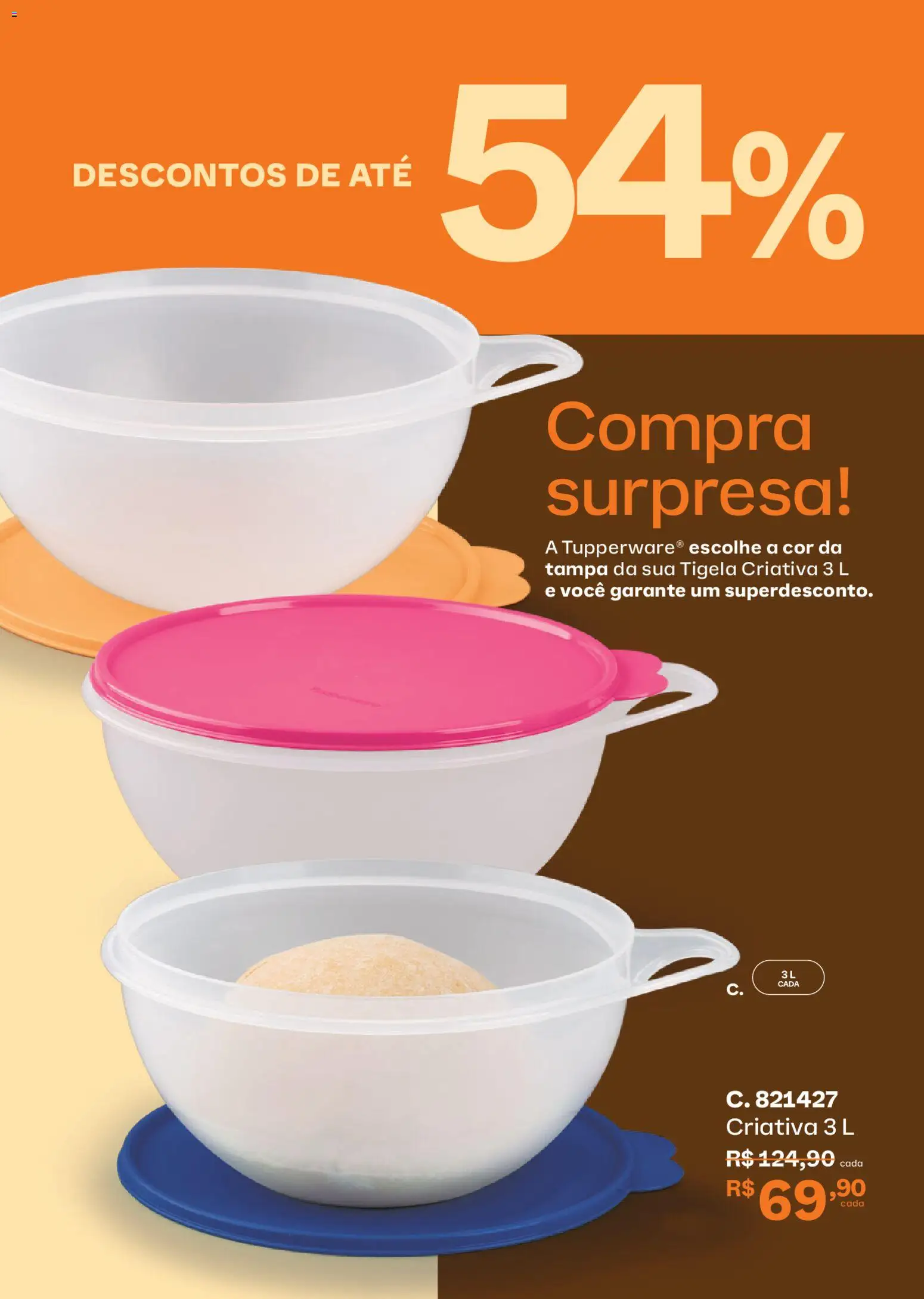 Tupperware Folheto - válido de 01.04.2026 | Página: 83 | Produtos: Tigela