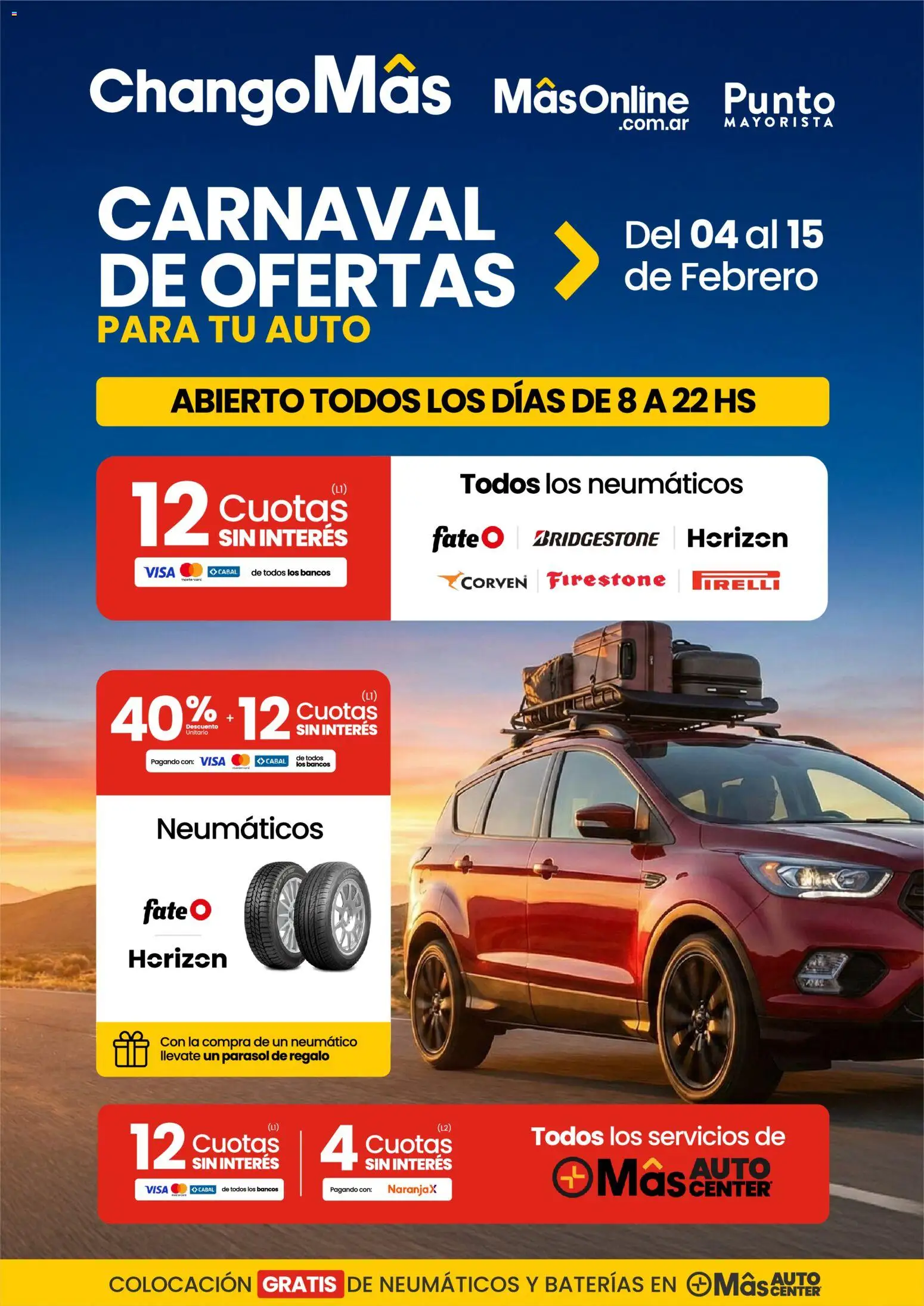 Changomas ofertas -MasAutocenter │ válido desde el 04.02.2026 | Página: 1