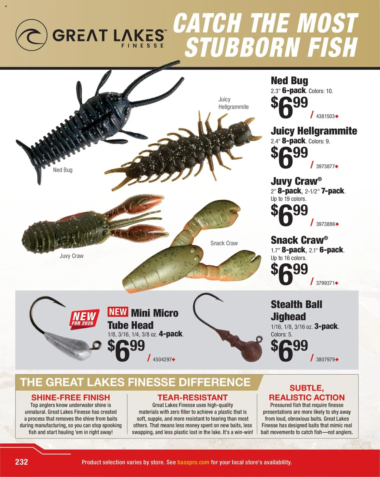 Cabela's Spring Fishing Master 26 - valid from 22.01.2026 | Page: 232