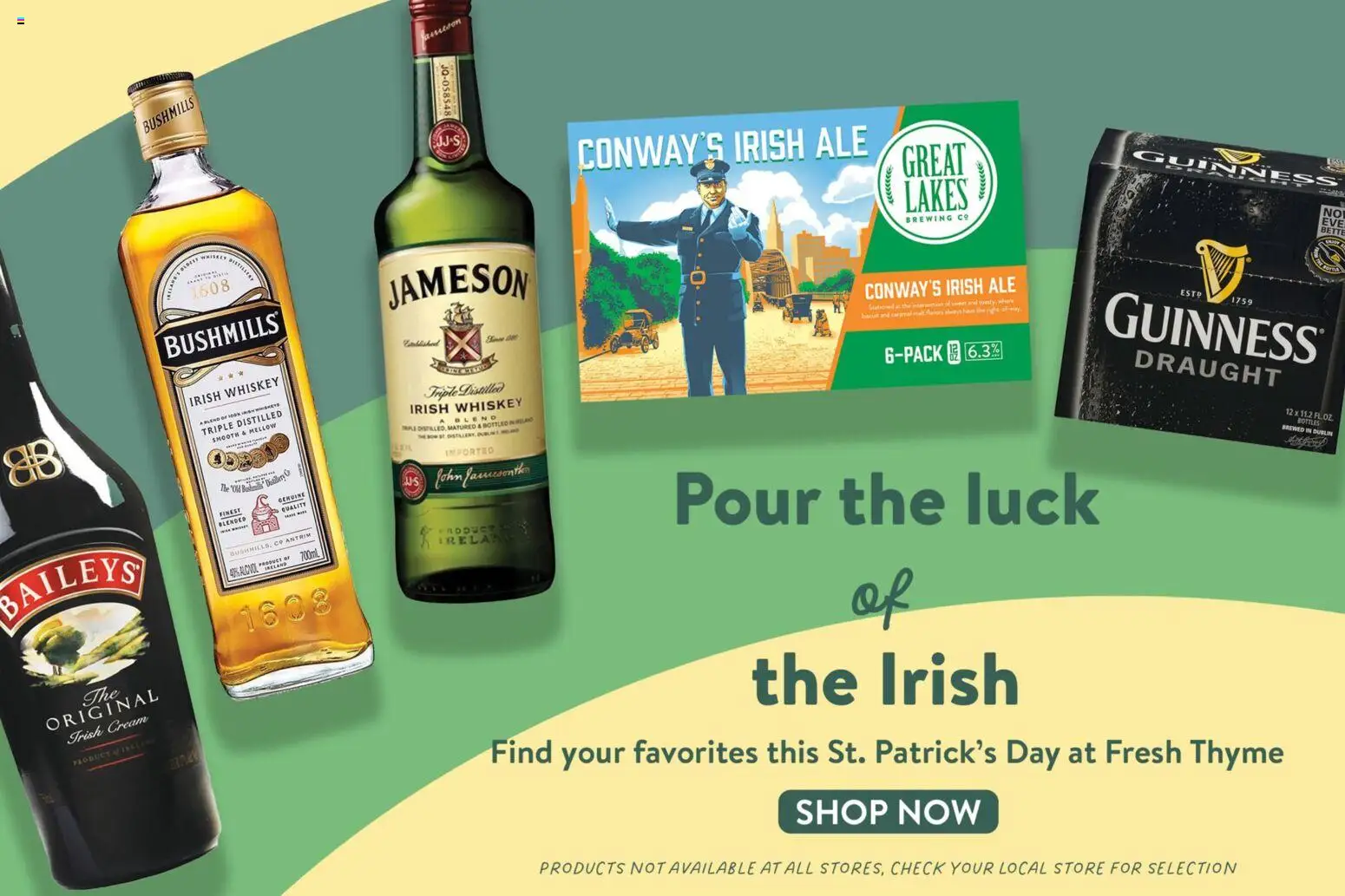 Fresh Thyme Monthly Ad - valid from 01.03.2026 | Page: 7 | Products: Blender, Cream, Whiskey