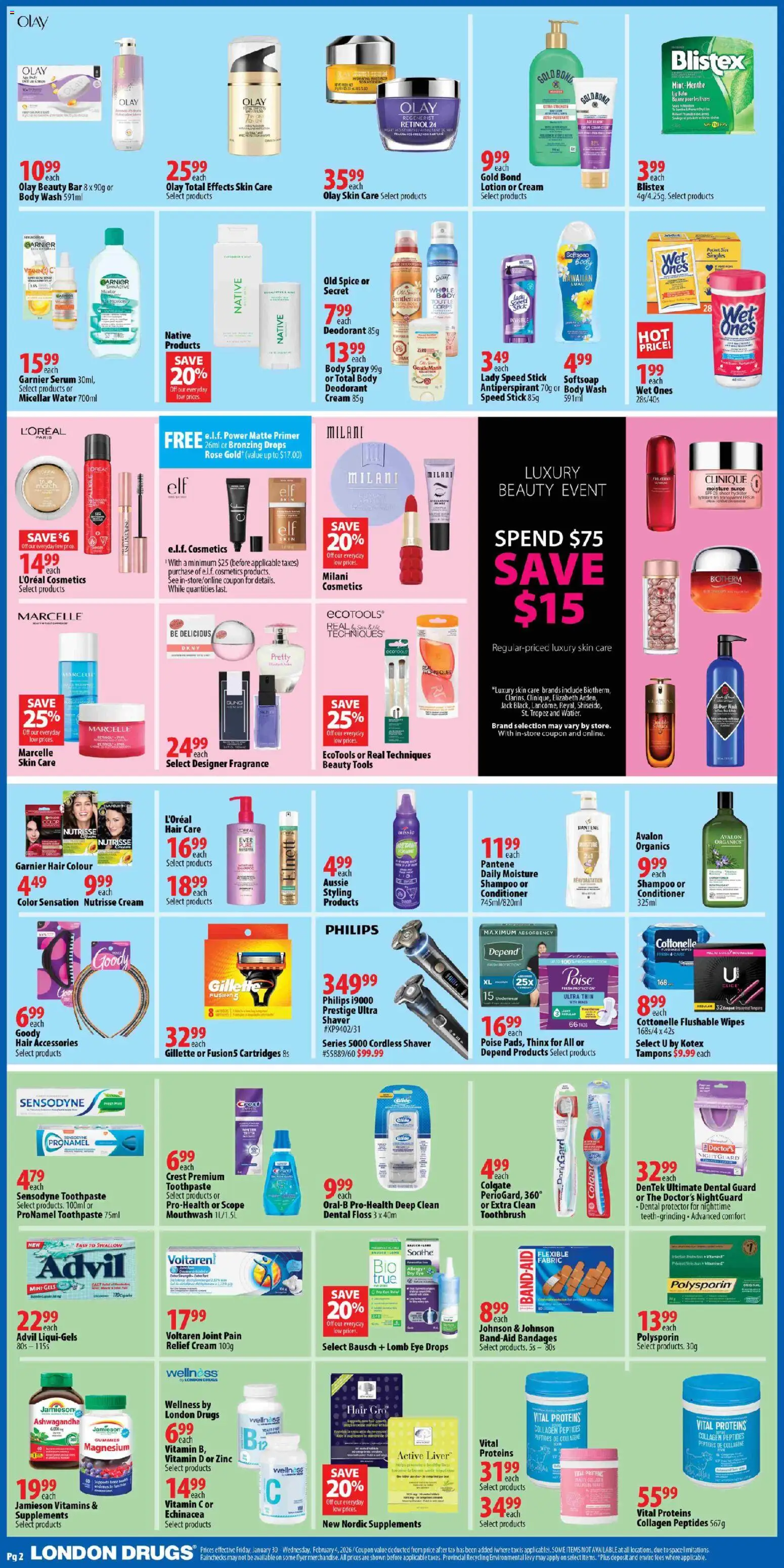 London Drugs flyer valid from 30.01.2026 | Page: 2