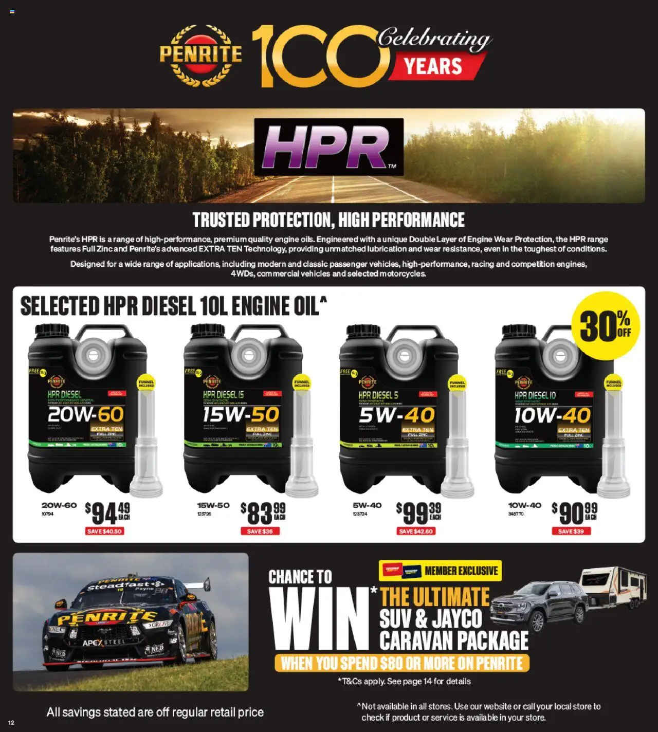 Supercheap Auto catalogue - valid from 24.09.2025 | Page: 12 | Products: Oil, Zinc