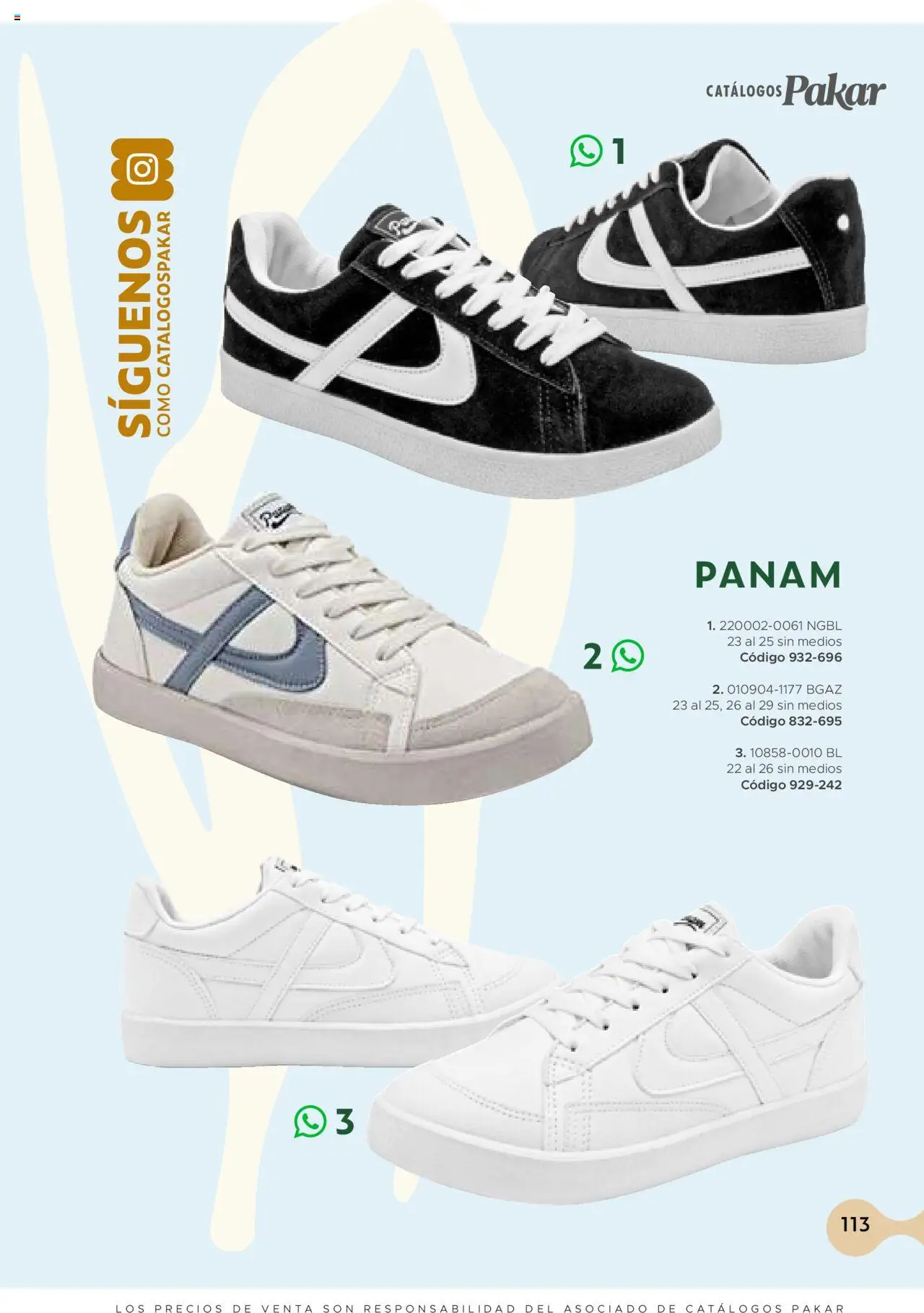 Nuevas ofertas de SC Pakar válidas en toda la República Mexicana desde el 24.07.2025. ¡Encuentra las mejores ofertas en SC Pakar - Catálogo Casual otoño / invierno! | Página: 113