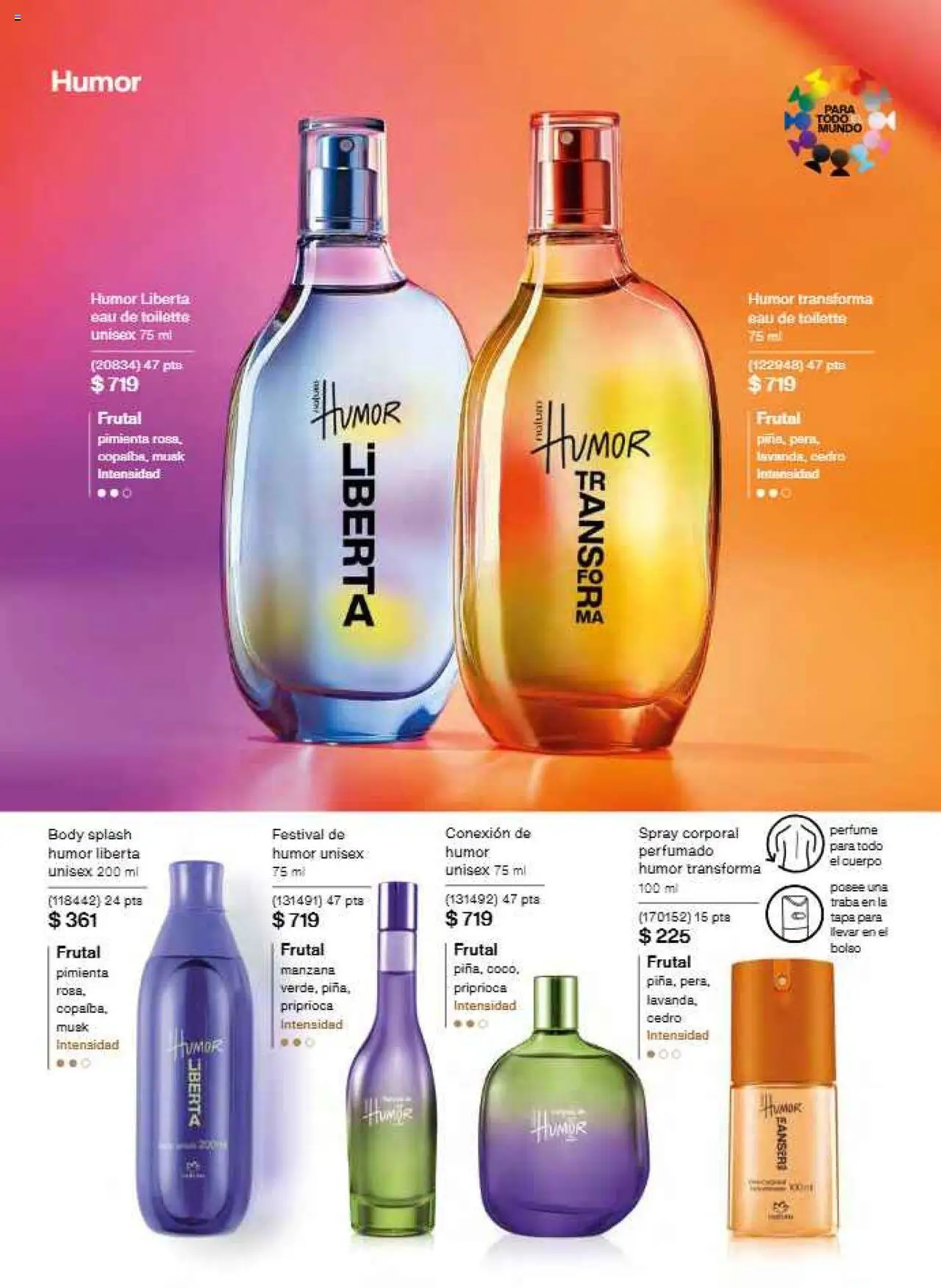 Nuevas ofertas de Natura válidas en toda la República Mexicana desde el 12.10.2025. ¡Encuentra las mejores ofertas en Natura - Campaña 16 2025! | Página: 20 | Productos: Bolso, Body, Perfume, Eau de toilette