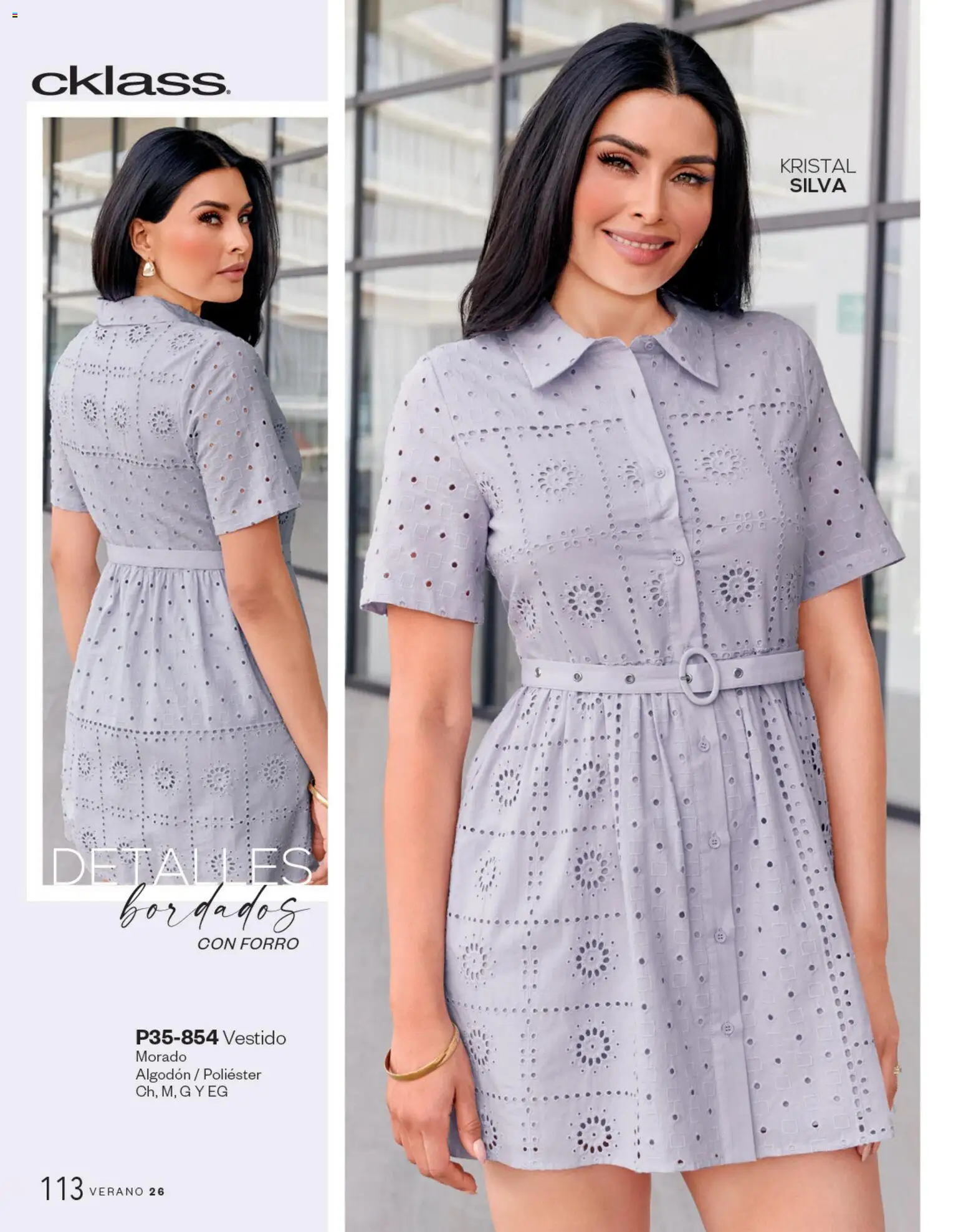 Nuevas ofertas de Cklass válidas en toda la República Mexicana desde el 05.03.2026. ¡Encuentra las mejores ofertas en Cklass catálogo Complemento Verano Ropa! | Página: 114 | Productos: Algodón, Vestido