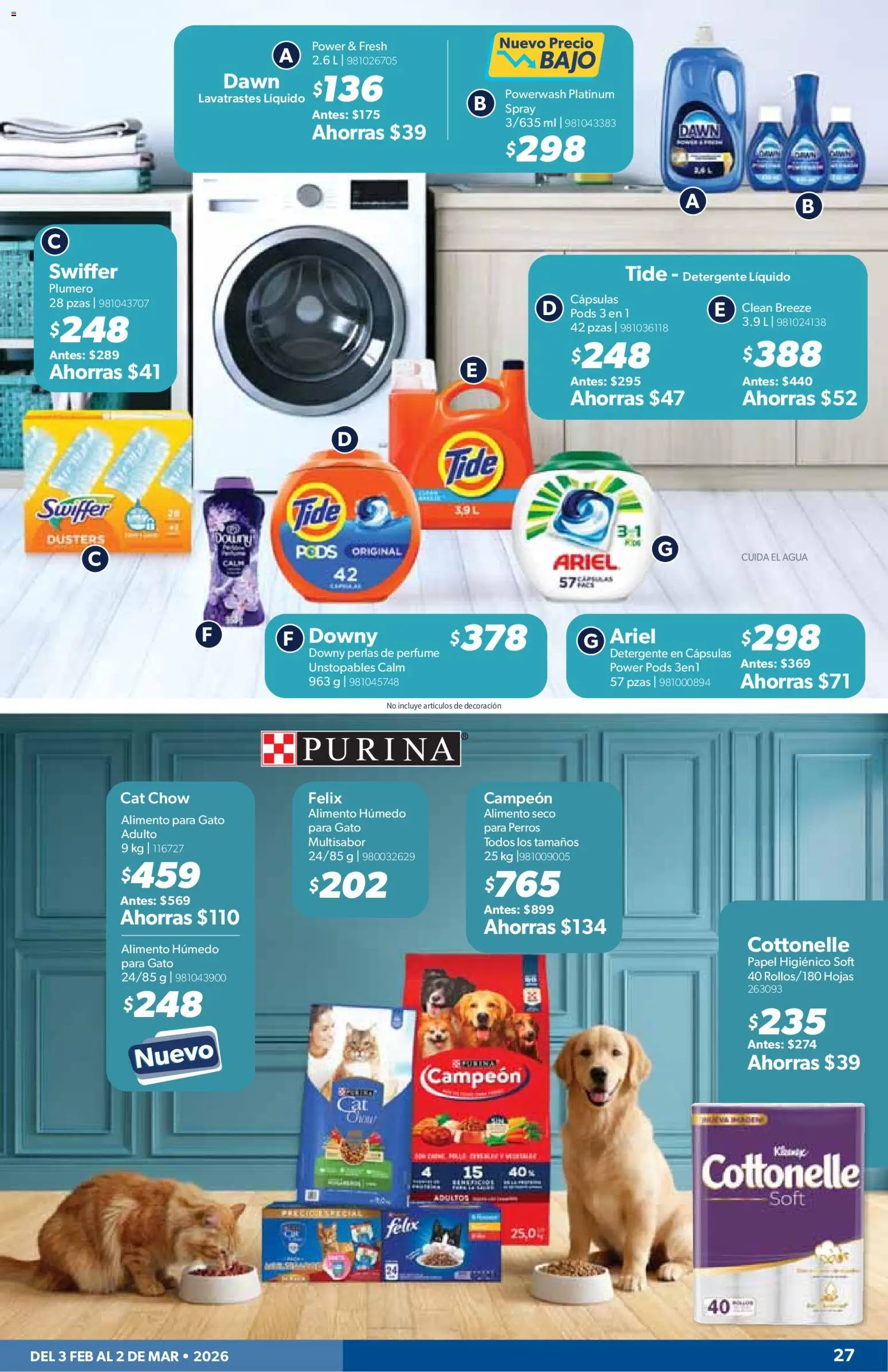 Nuevas ofertas de Sam's Club válidas en toda la República Mexicana desde el 03.02.2026. ¡Encuentra las mejores ofertas en Sam's Club catálogo! | Página: 27