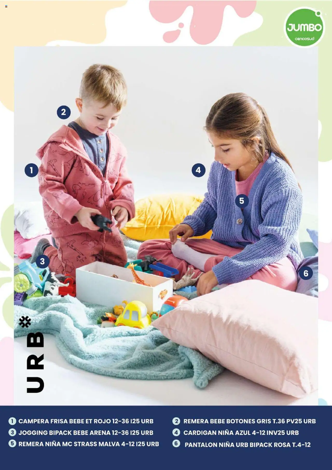 Jumbo - Dia del Niño │ válido desde el 05.08.2025 | Página: 4 | Productos: Remera, Campera, Jogging, Cardigan