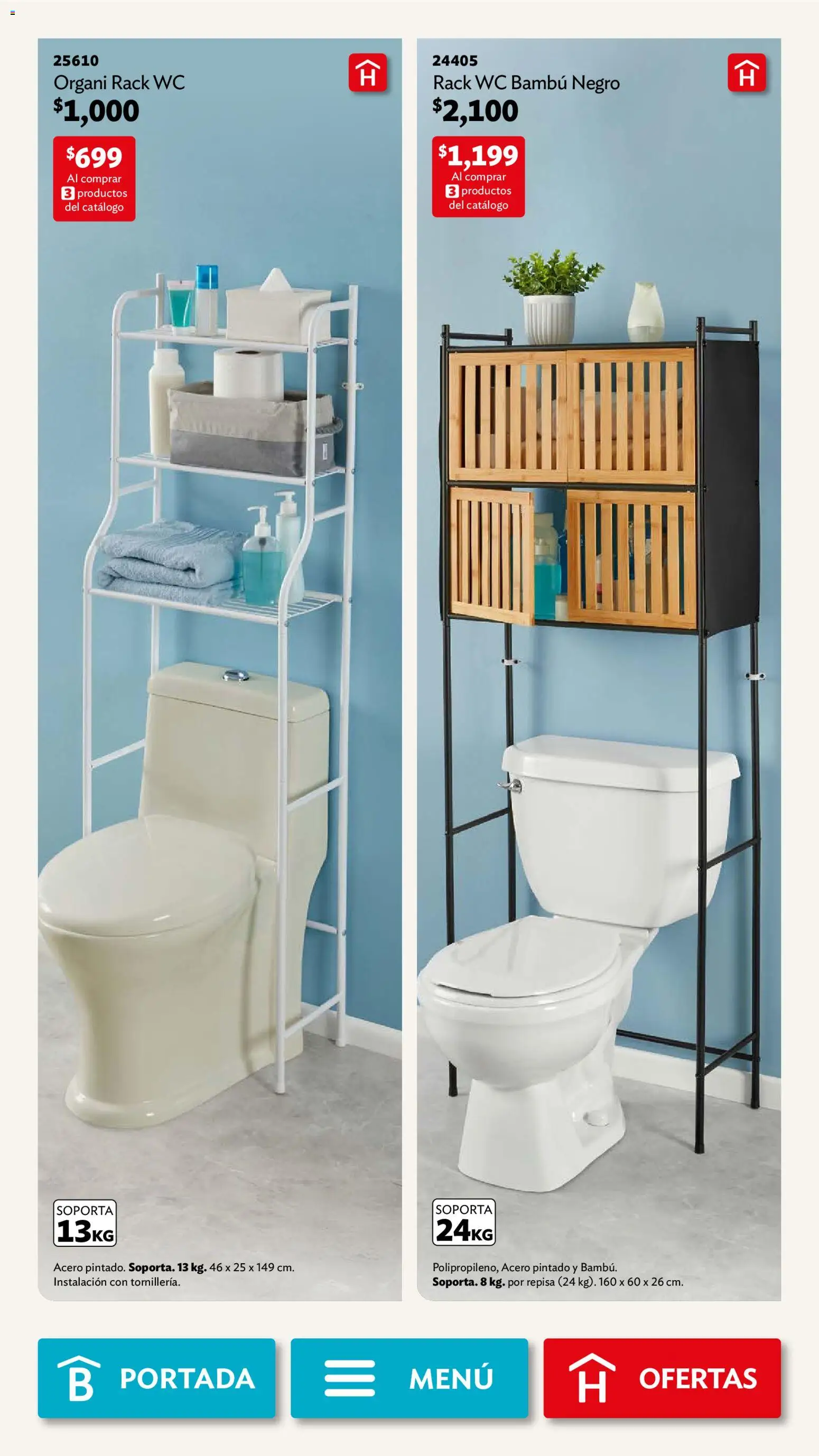 Nuevas ofertas de Betterware válidas en toda la República Mexicana desde el 01.12.2025. ¡Encuentra las mejores ofertas en Betterware campaña 12 2025! | Página: 12 | Productos: Repisa, Wc