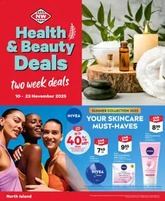 New World North Island Health & Beauty deals preview  - valid from 09.11.2025