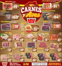 Vista previa de Casa Ley folleto Carnes y Aves La Paz, nuevo folleto de la tienda, válido en México a partir del 31.03.2026