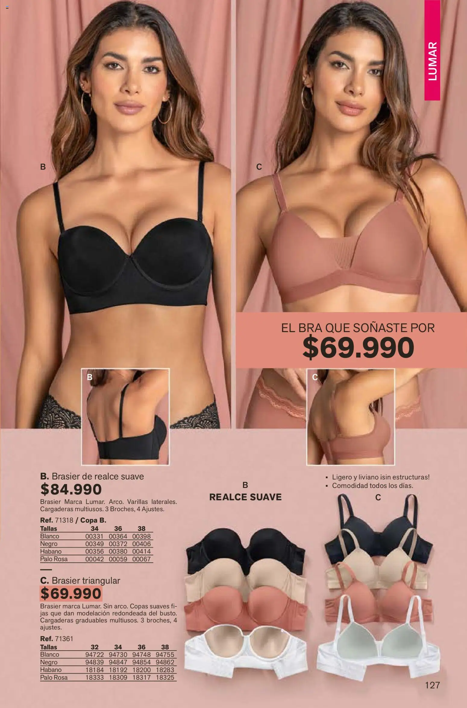 Leonisa revista - valida desde el 07.12.2025 | Página: 127 | Productos: Brasier