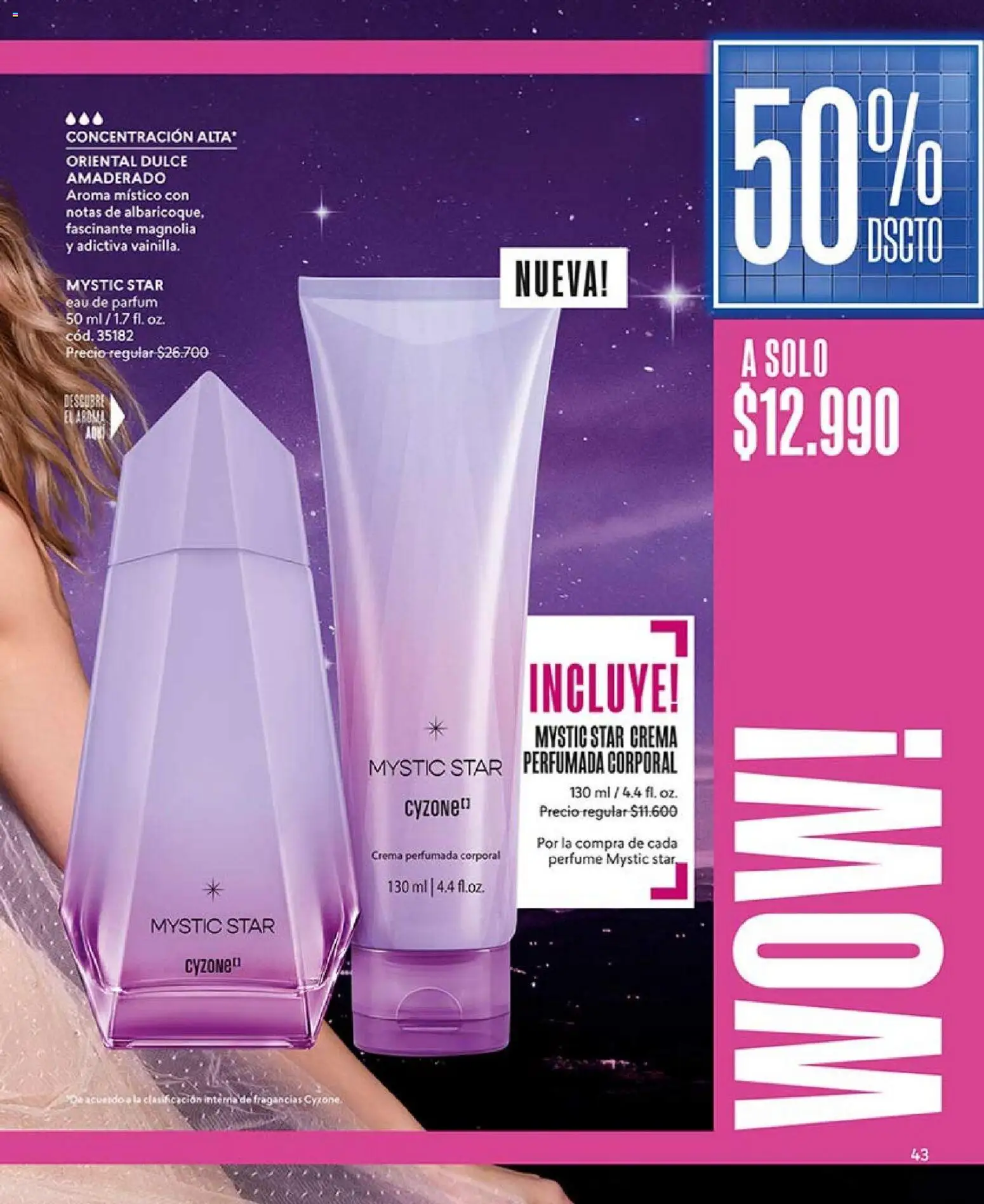 Catálogo CyZone Campaña 4 │ válido desde el 15.02.2026 | Página: 43 | Productos: Perfume, Crema