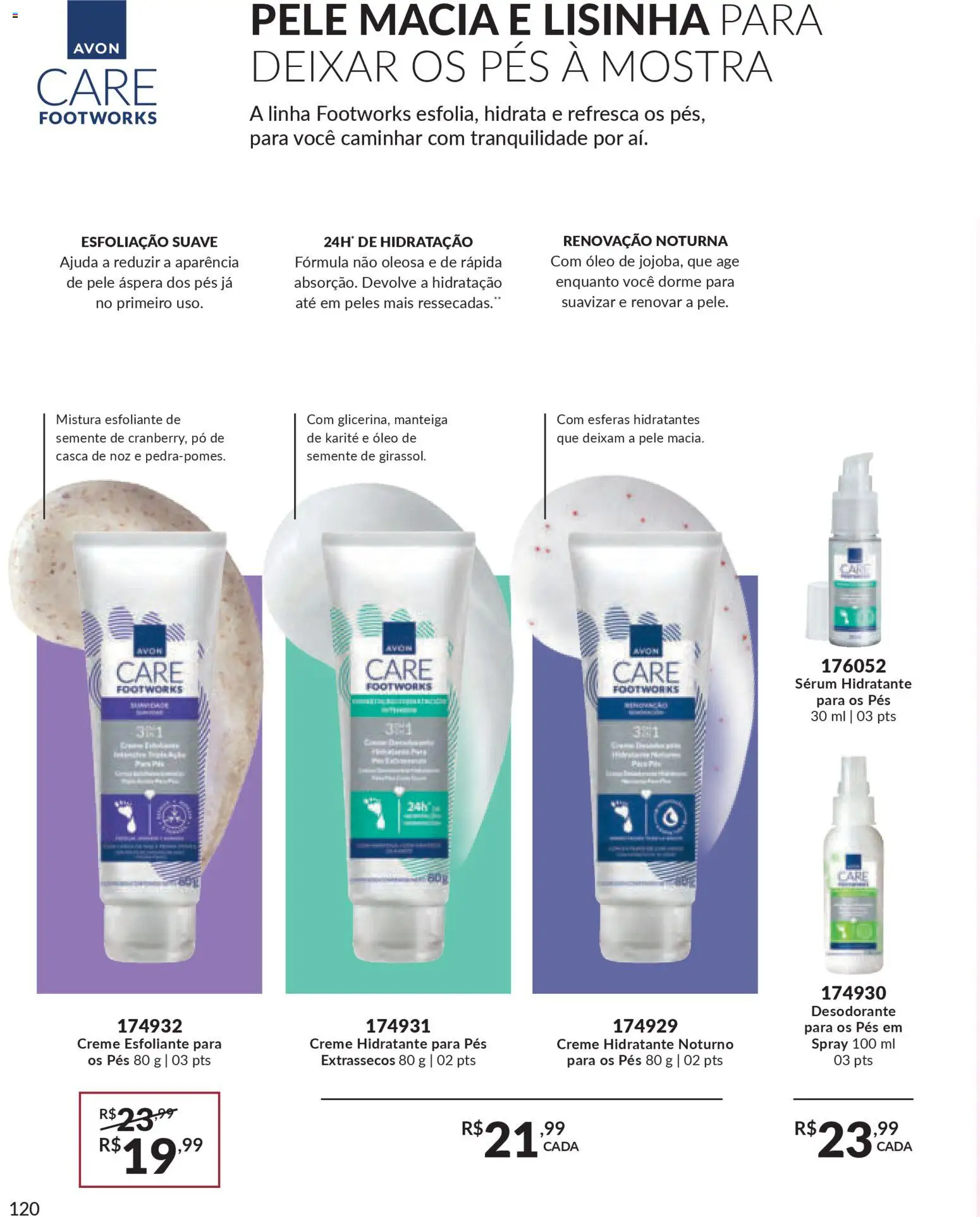 Avon Folheto - válido de 18.02.2026 | Página: 120 | Produtos: Pó, Manteiga, Sérum, Creme