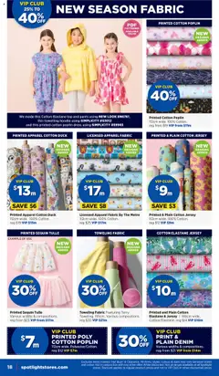 Preview of Spotlight  Catalogue  - valid from 15.10.2025 | Page: 18 | Products: Denim, Duck, Terry, Dress