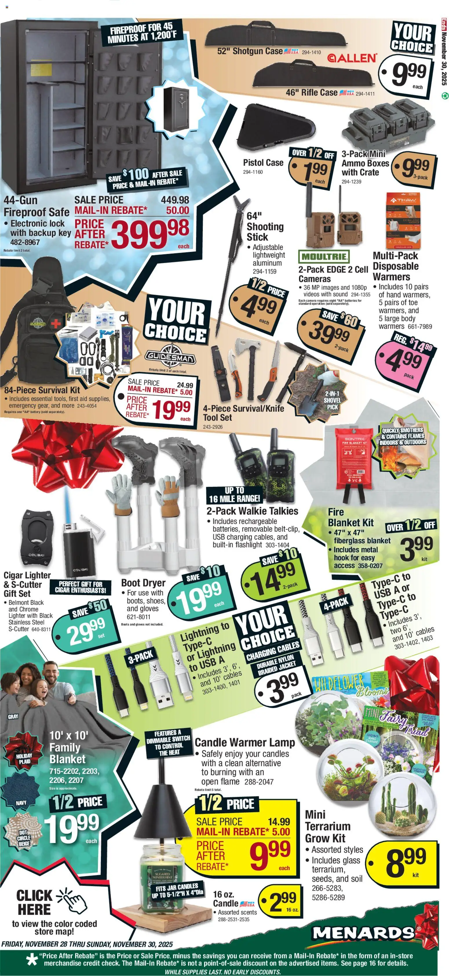 Menards Black Friday - valid from 28.11.2025 | Page: 17 | Products: Lamp, Jacket, Boots, Gloves