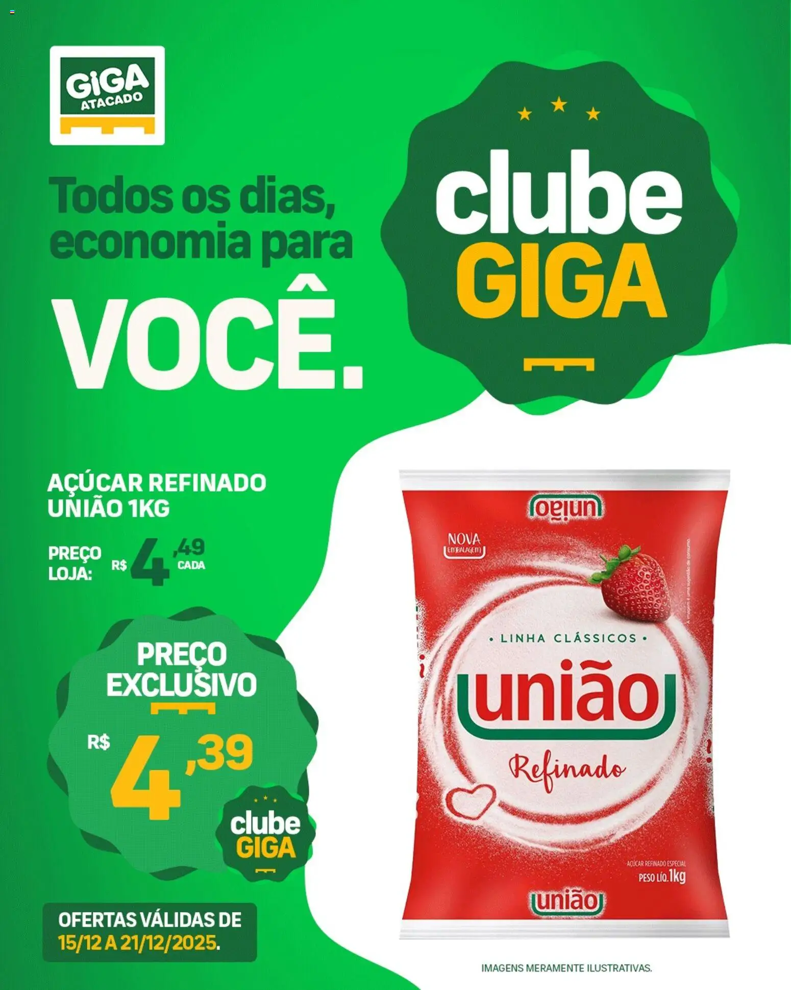 GIGA Atacado Folheto - válido de 15.12.2025 | Página: 3 | Produtos: Açúcar