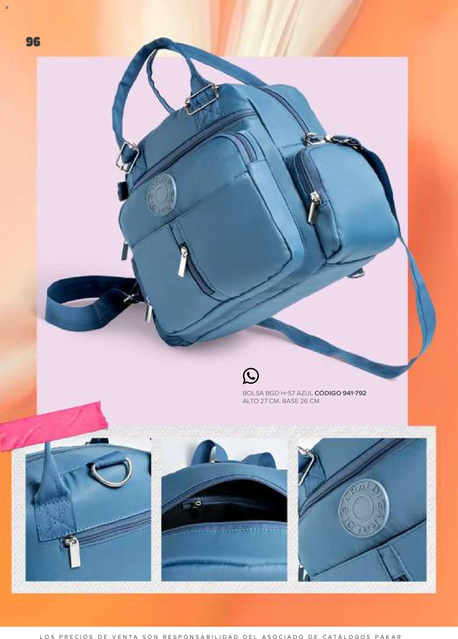 Nuevas ofertas de SC Pakar válidas en toda la República Mexicana desde el 30.01.2026. ¡Encuentra las mejores ofertas en SC Pakar catálogo Ropa! | Página: 96 | Productos: Bolsa