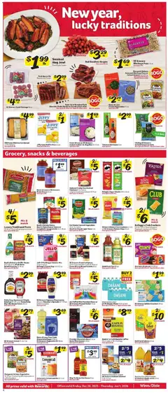 Preview of Winn Dixie weekly ads valid from 26.12.2025 | Page: 4