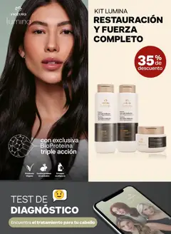 Vista previa de folleto Natura catálogo  - Ciclo 6 de la Natura válido desde 31.03.2026 | Página: 134 | Productos: Máscara, Shampoo