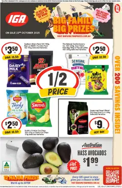 Preview of IGA  Catalogue VIC - valid from 22.10.2025