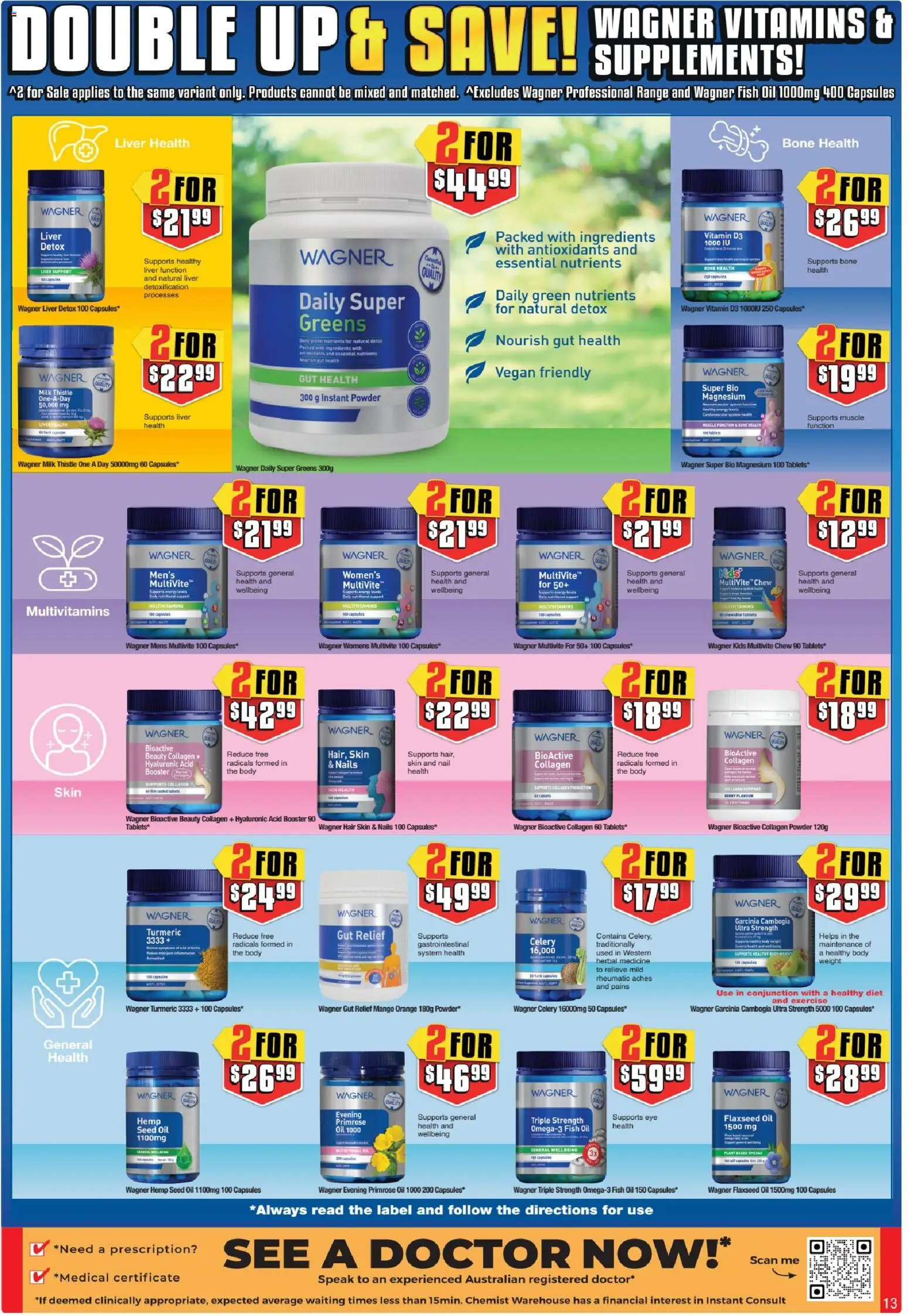 Chemist Warehouse catalogue - valid from 01.01.2026 | Page: 13 | Products: Powder, Oil, Fish oil, Vitamin