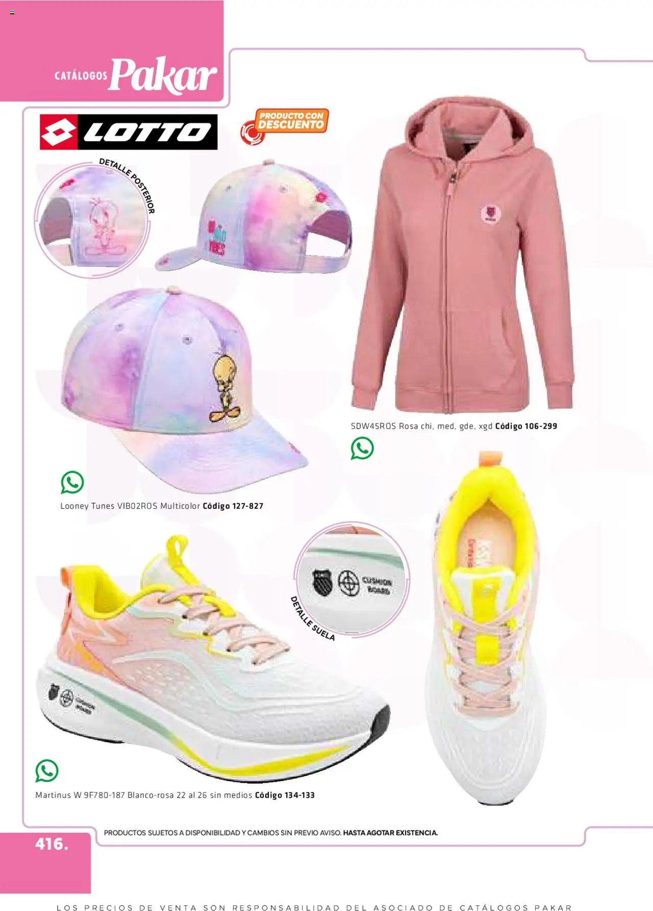 Nuevas ofertas de SC Pakar válidas en toda la República Mexicana desde el 06.03.2025. ¡Encuentra las mejores ofertas en SC Pakar catálogo Women! | Página: 416