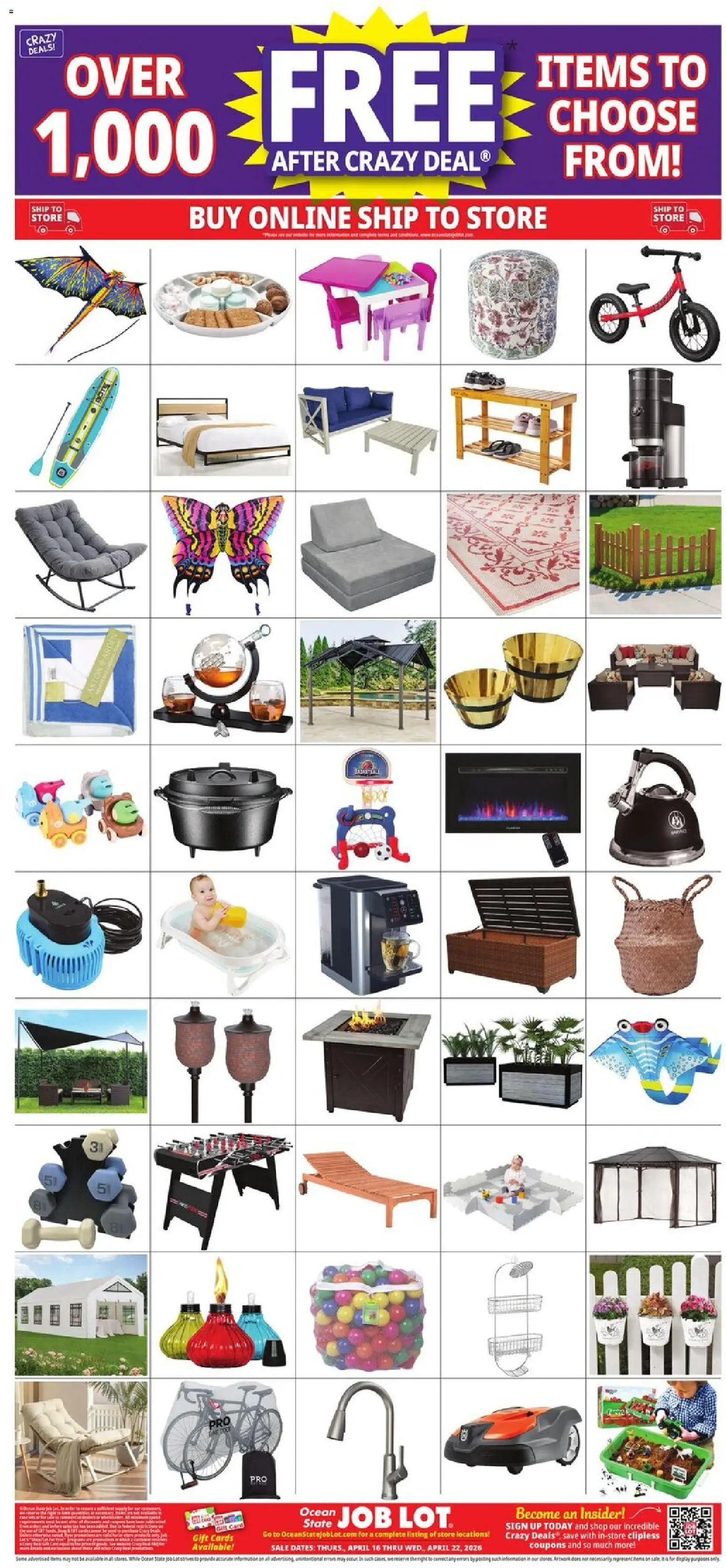 Ocean State Job Lot Weekly Ad - MA - valid from 16.04.2026 | Page: 28