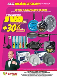 Nuevas ofertas de Soriana válidas en toda la República Mexicana desde el 11.07.2025. ¡Encuentra las mejores ofertas en Soriana - Julio Regalado Mercado Nacional (Excepto frontera)! | Página: 34