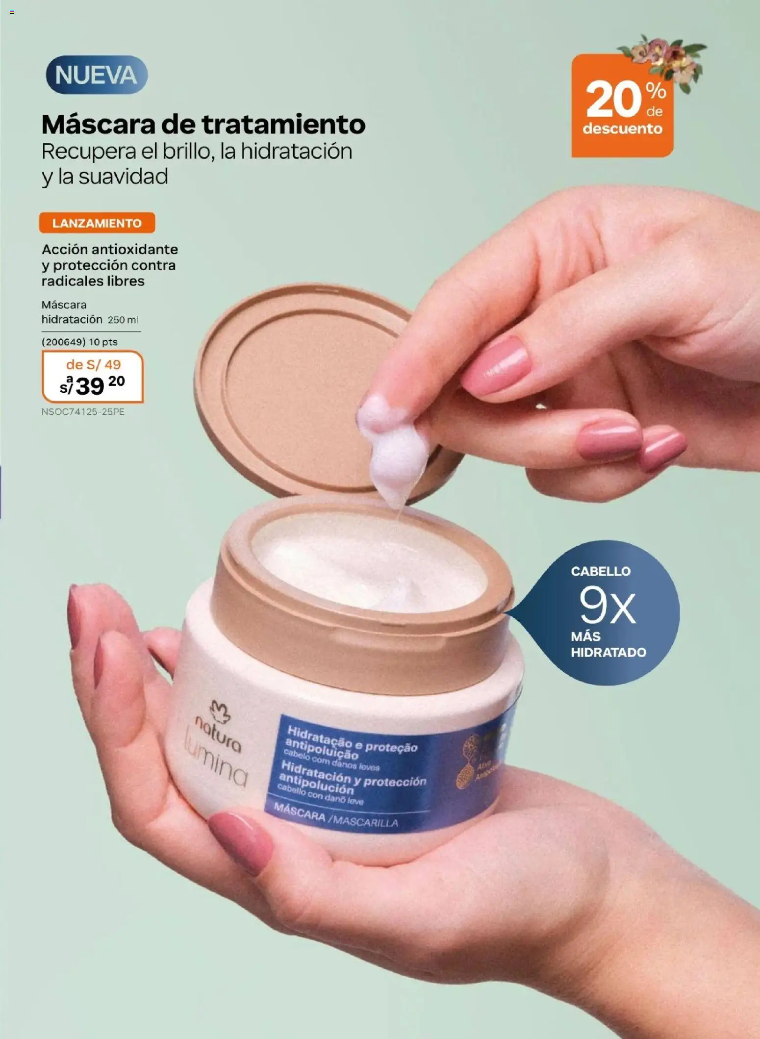 Catálogo Natura válido desde 10.03.2026 | Página: 135 | Productos: Máscara