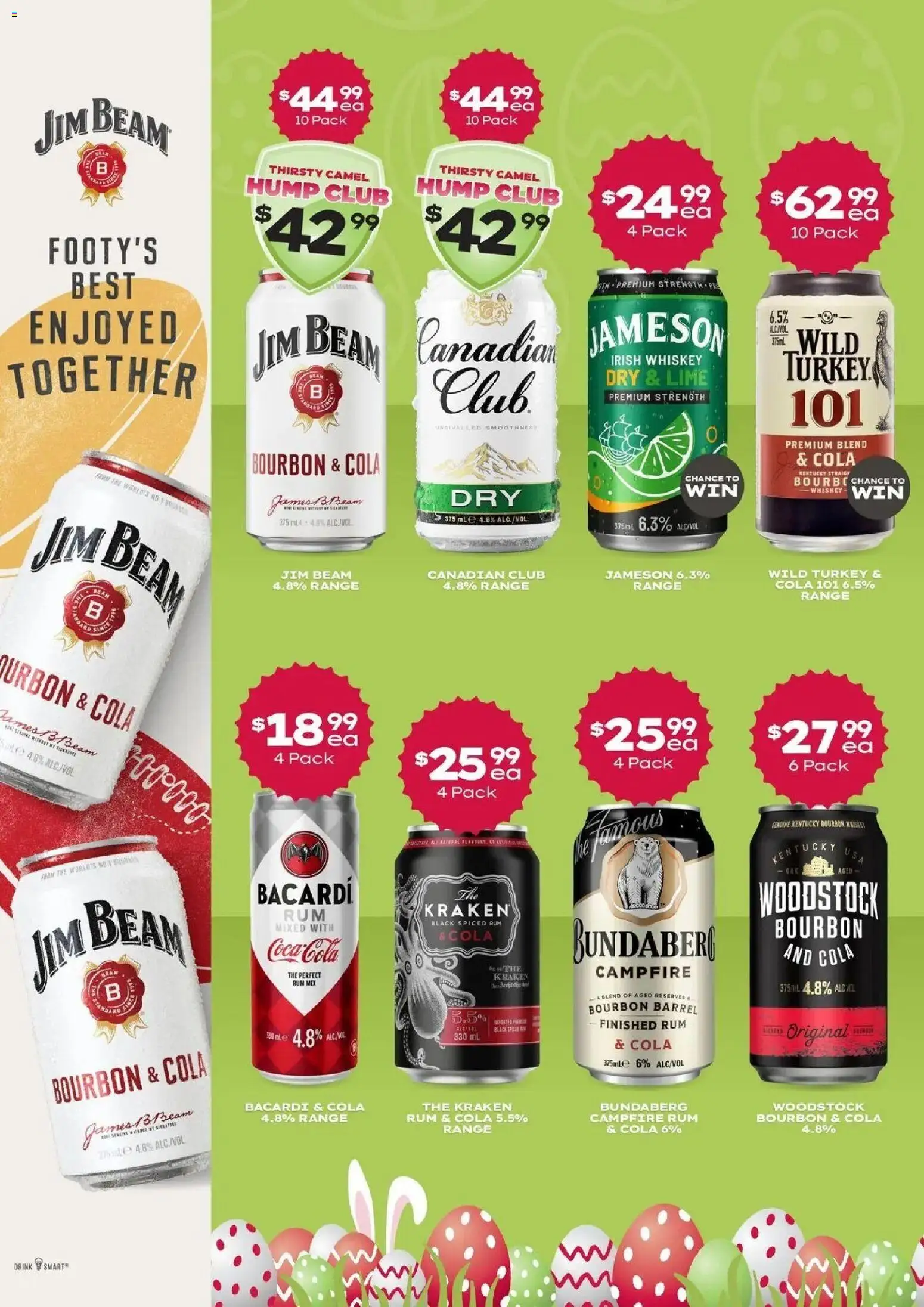 Deals catalogue - valid from 29.03.2026 | Page: 4 | Products: Bourbon, Whiskey, Rum, Turkey