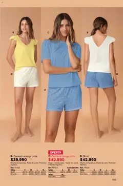 Leonisa - Catálogo principal -  Vista previa de la revista de la tienda Leonisa valido desde el 01.10.2025 | Página: 149 | Productos: Short, Camiseta