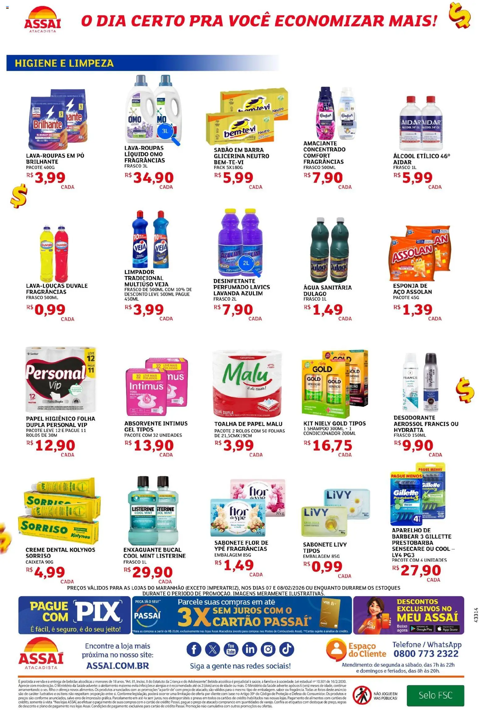 Assaí Atacadista Folheto - válido de 07.02.2026 | Página: 4