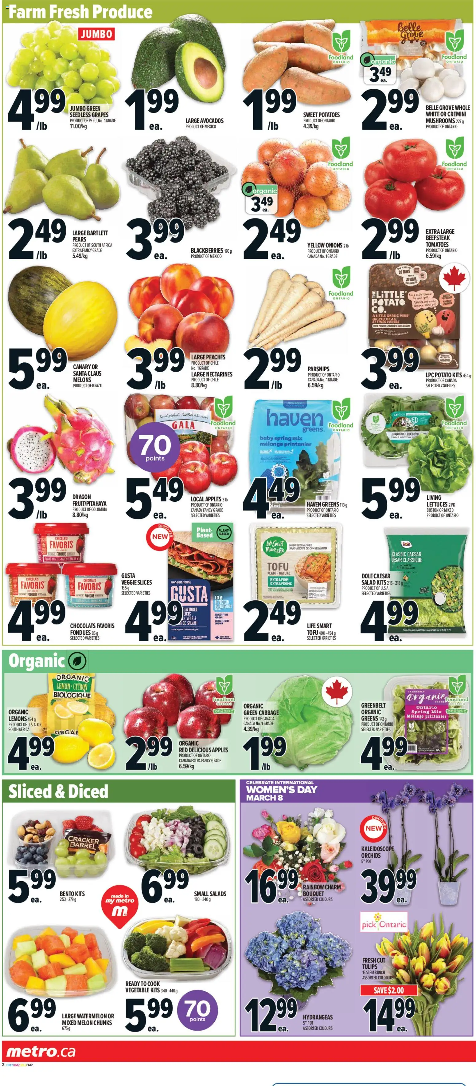 Metro flyer valid from 05.03.2026 | Page: 6 | Products: Salad, Potatoes, Apples, Tomatoes