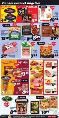 Preview of IGA weekly flyer / circulaire from shop IGA valid from 23.04.2026 | Page: 7 | Products: Beef, Pasta, Salami, Ham