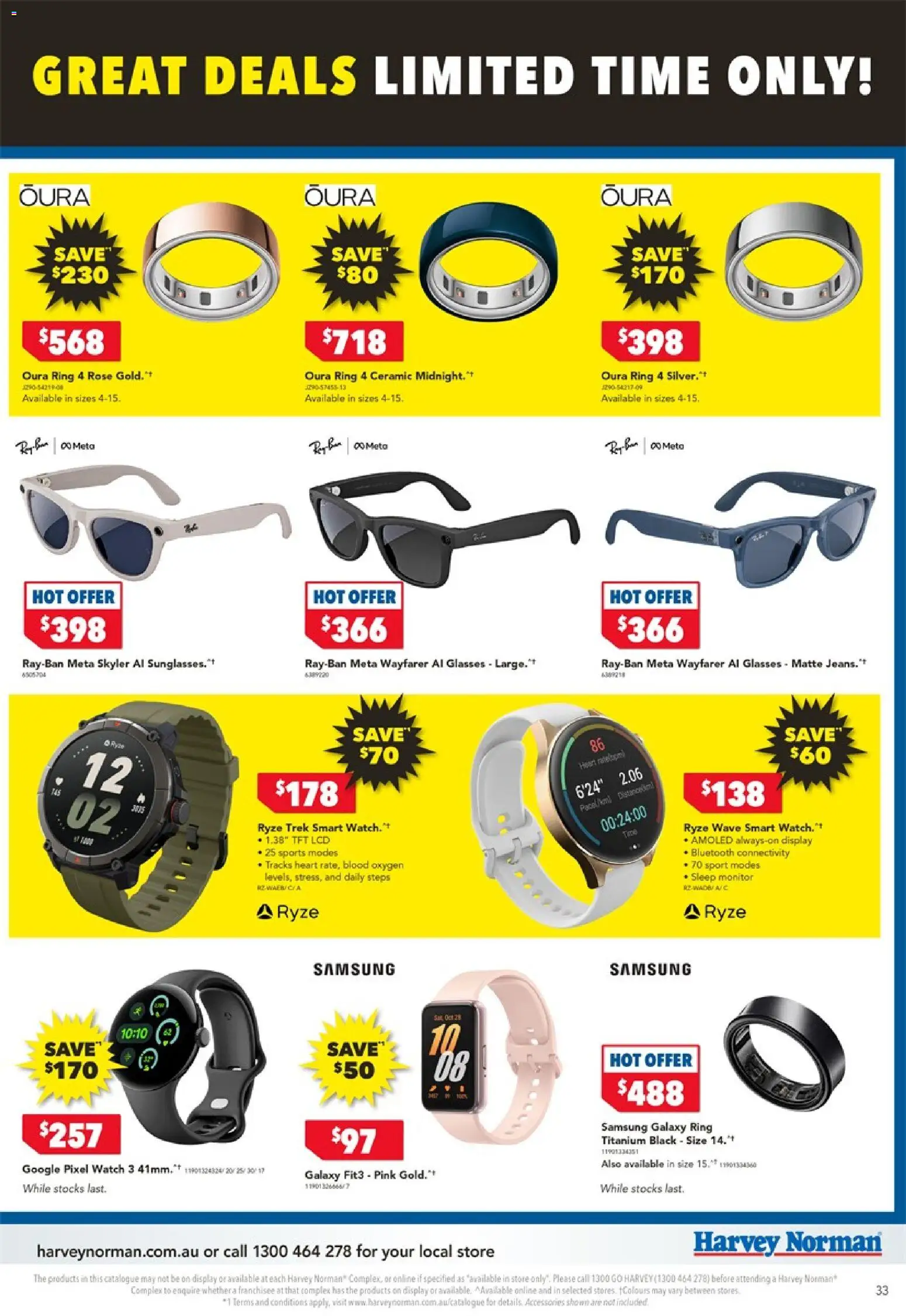 Harvey Norman catalogue - valid from 24.12.2025 | Page: 33 | Products: Accessories, Glasses, Watch, Monitor