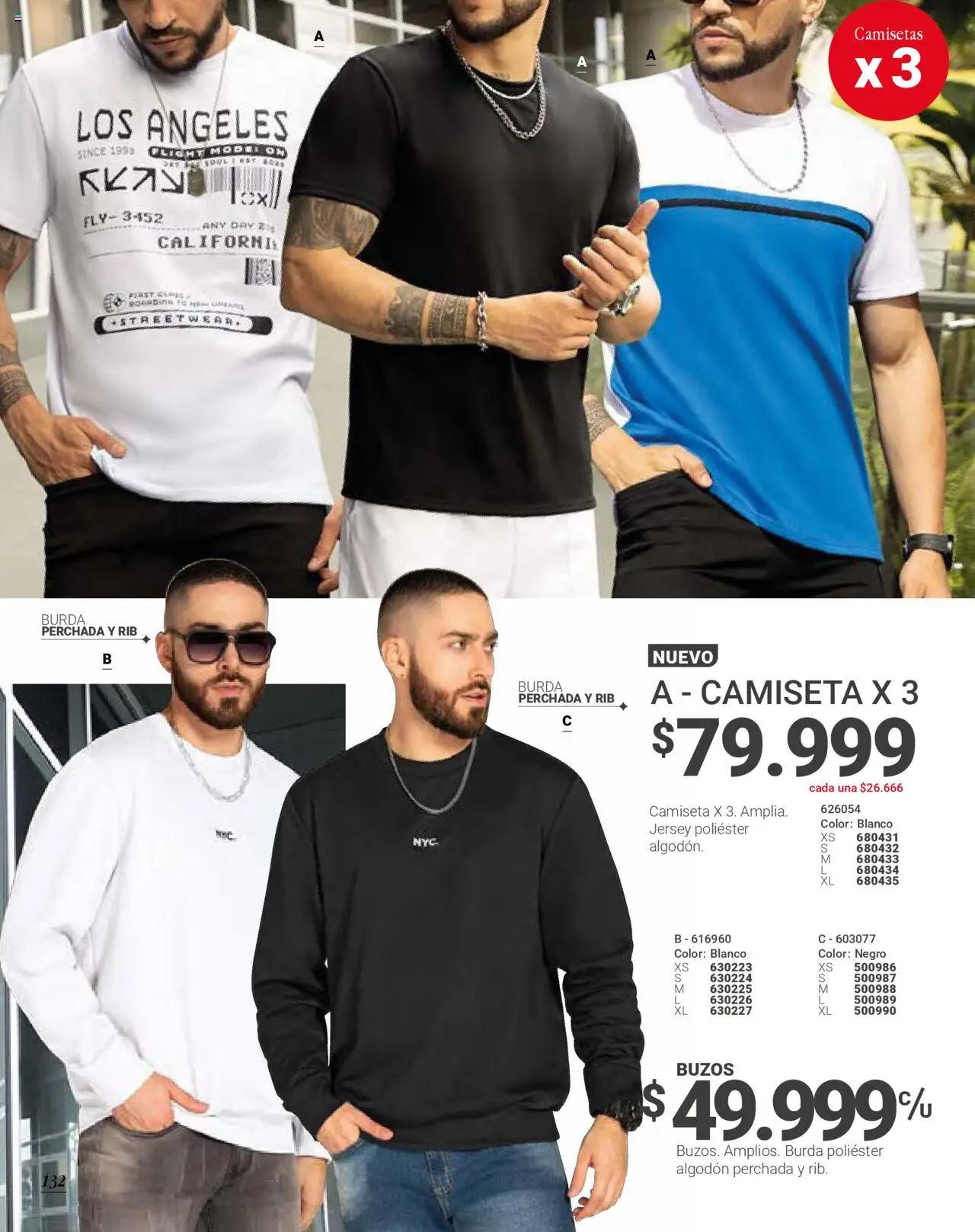 Carmel revista - valida desde el 01.09.2025 | Página: 135 | Productos: Algodón, Camiseta