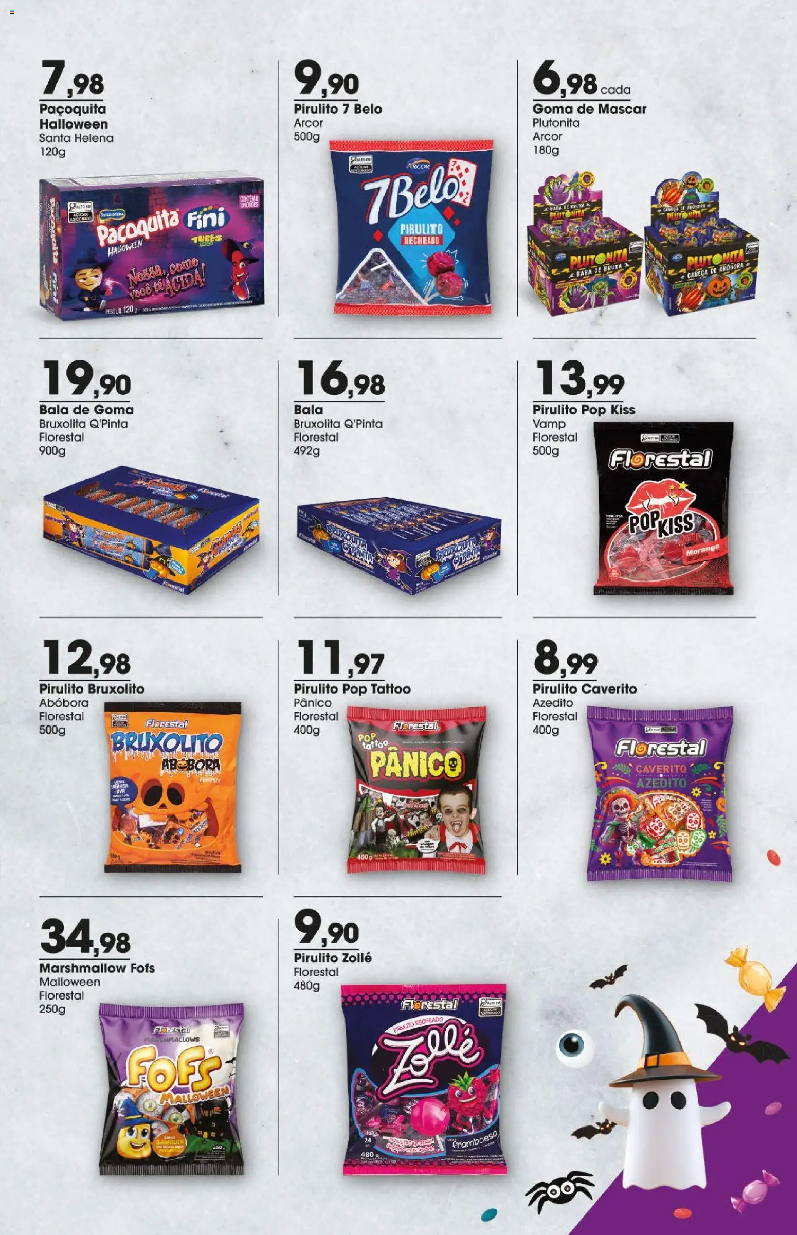 Zaffari Folheto - válido de 24.10.2025 | Página: 3 | Produtos: Abóbora, Bala