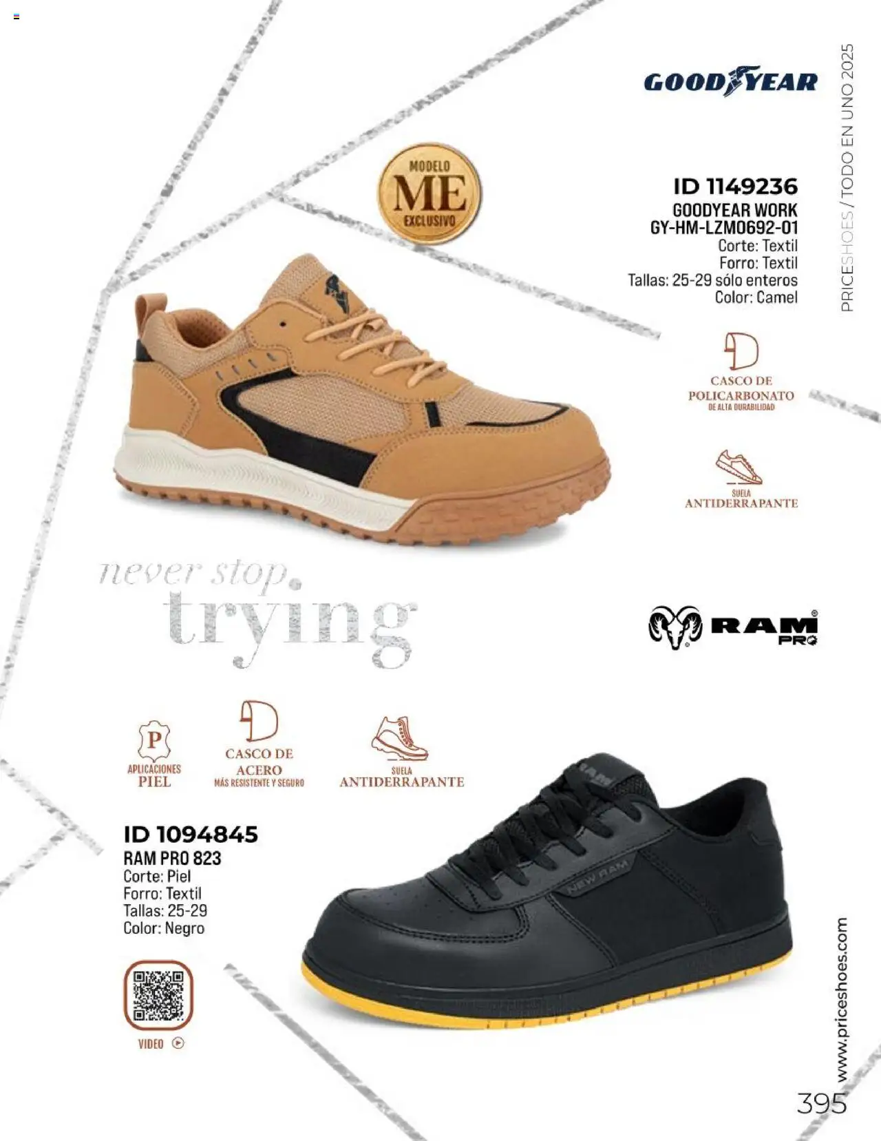 Nuevas ofertas de Price Shoes válidas en toda la República Mexicana desde el 05.05.2025. ¡Encuentra las mejores ofertas en Price Shoes catálogo Todo En 1 2025! | Página: 393 | Productos: Video