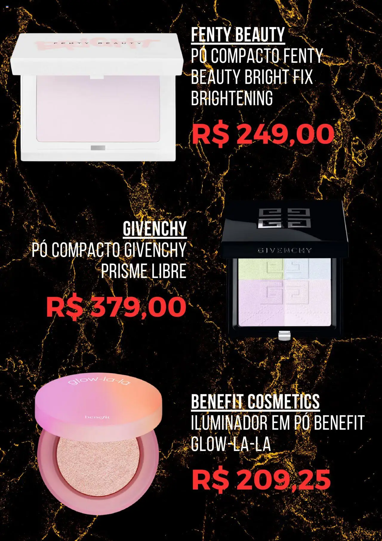 Sephora Folheto - válido de 01.08.2025 | Página: 7 | Produtos: Pó compacto, Pó, Iluminador