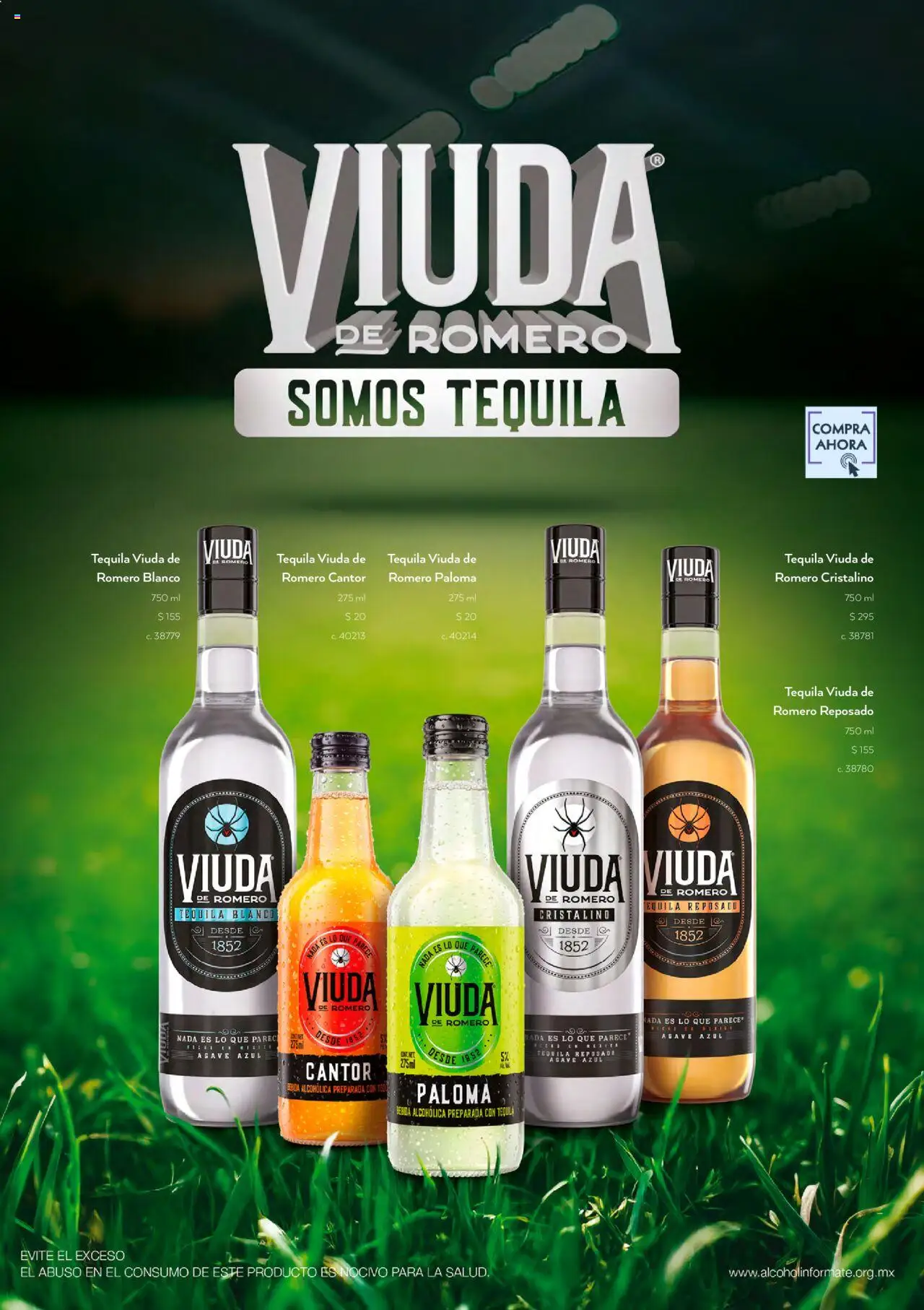 Nuevas ofertas de Bodegas Alianza válidas en toda la República Mexicana desde el 01.10.2025. ¡Encuentra las mejores ofertas en Bodegas Alianza - Catálogo Cava Morada! | Página: 5 | Productos: Tequila